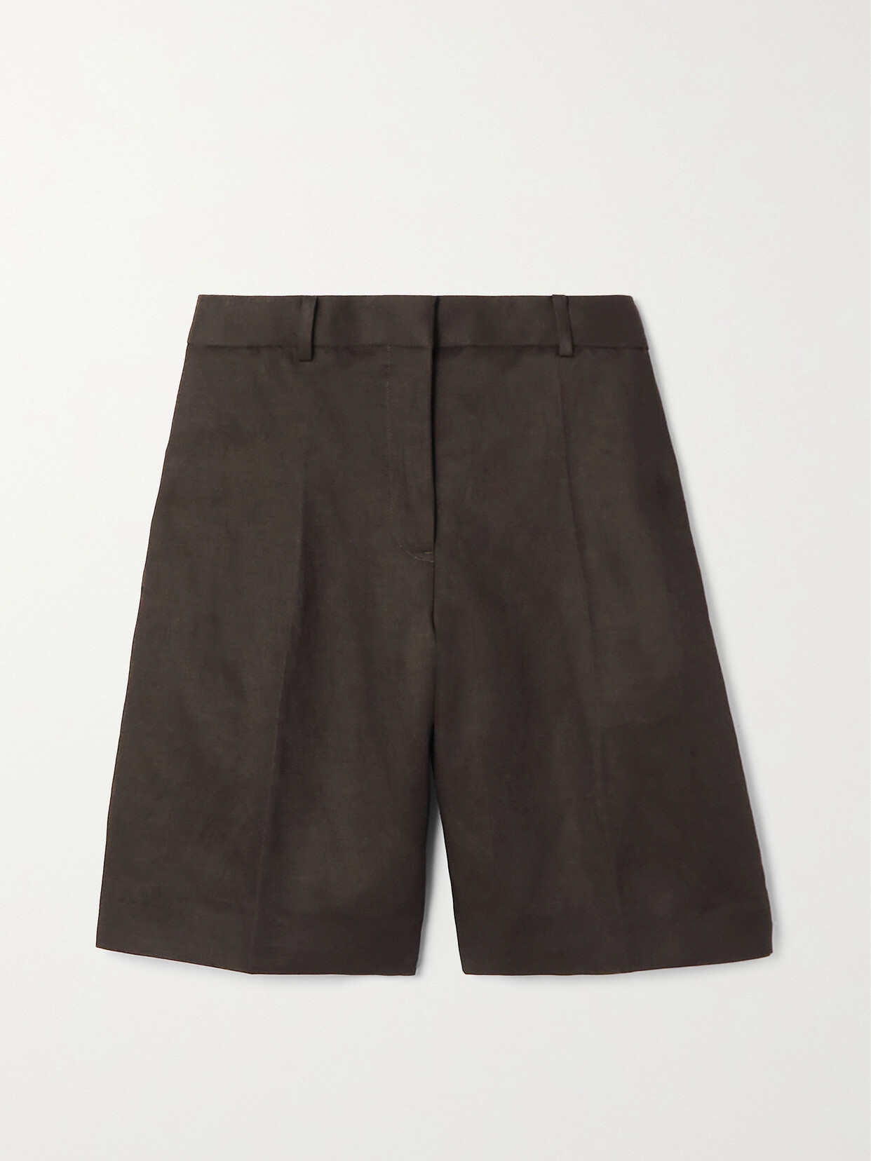 Jil Sander - Twill Shorts - Brown