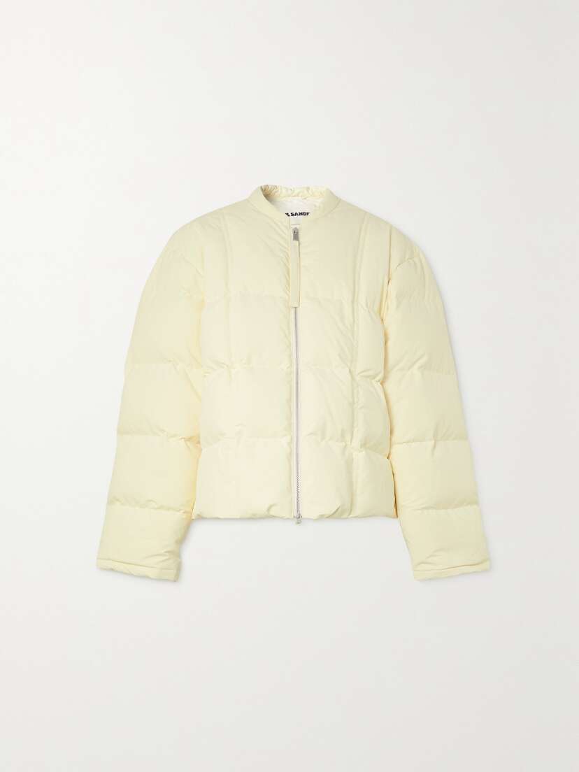 Jil Sander Cropped Quilted Shell Down Jacket