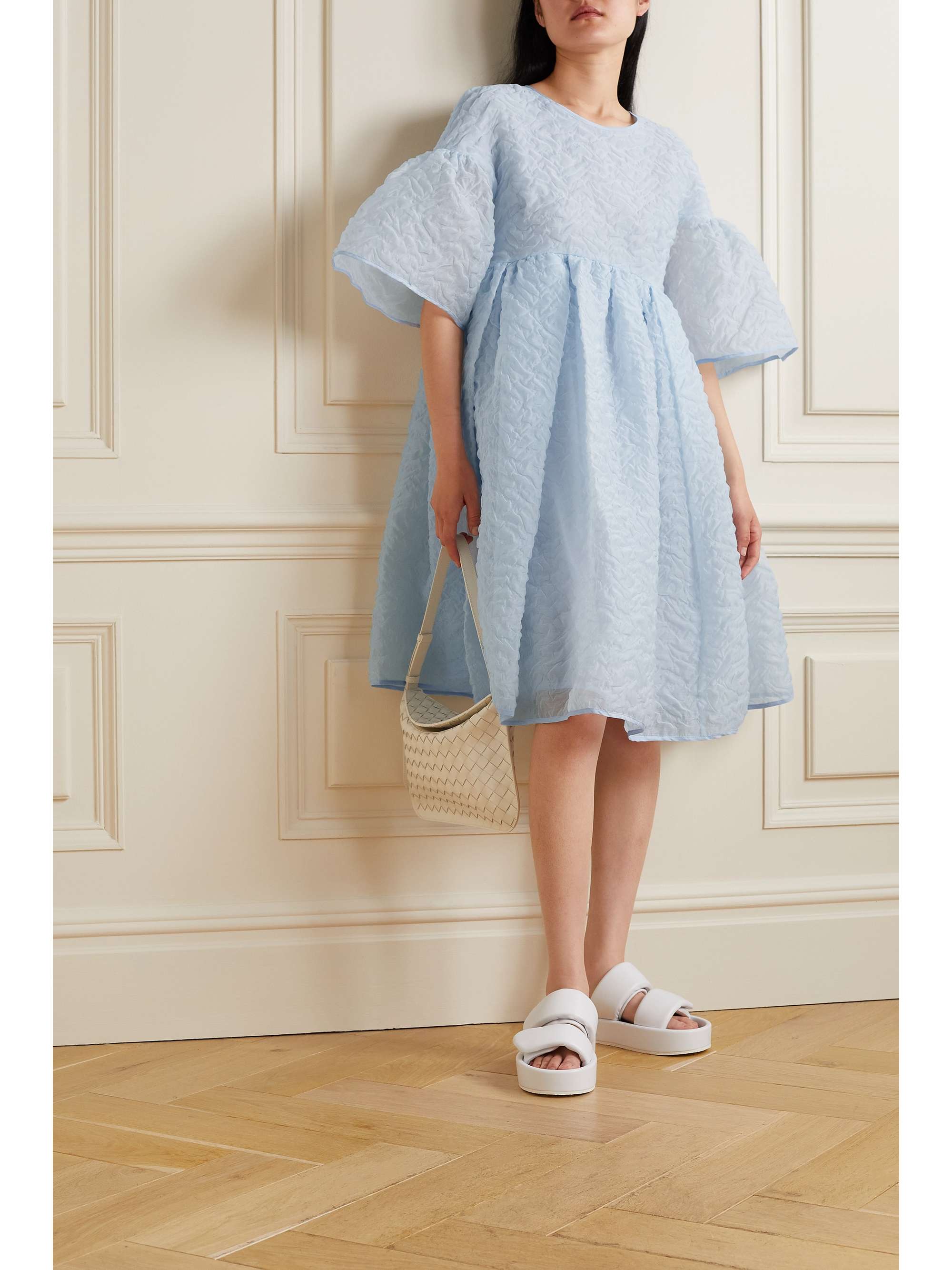 cecilie bahnsen blue dress