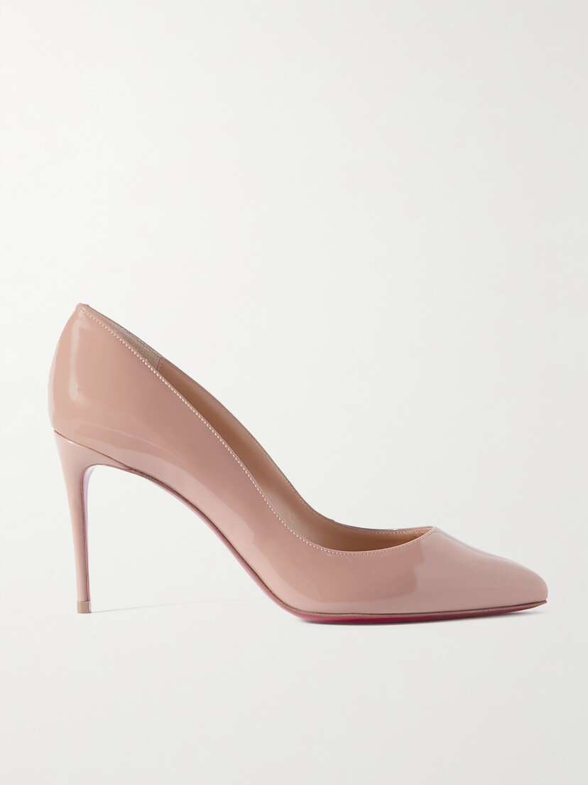 Christian Louboutin Pigalle Follies 85 Patent-leather Pumps