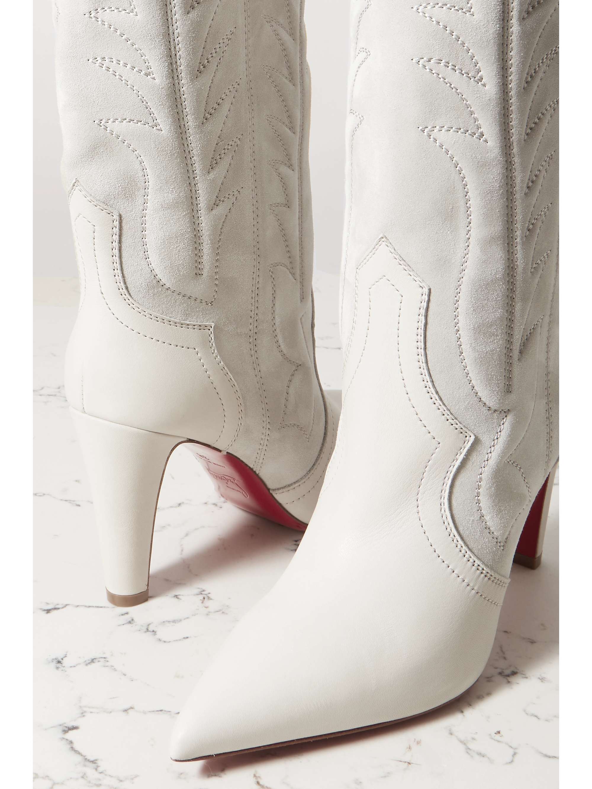 louboutin santia boots