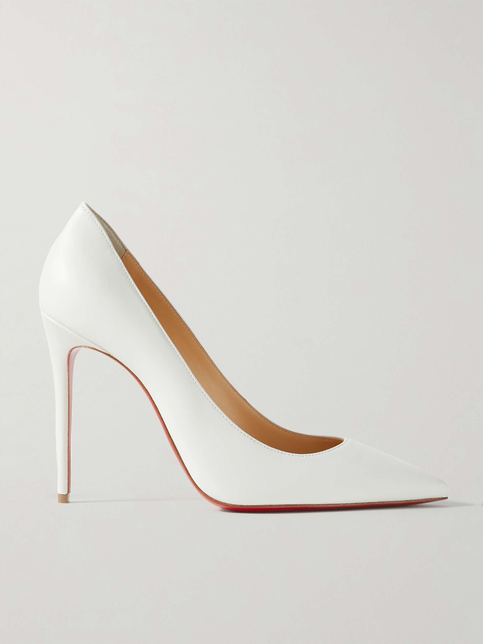 CHRISTIAN LOUBOUTIN Kate 100 leather pumps | NET-A-PORTER