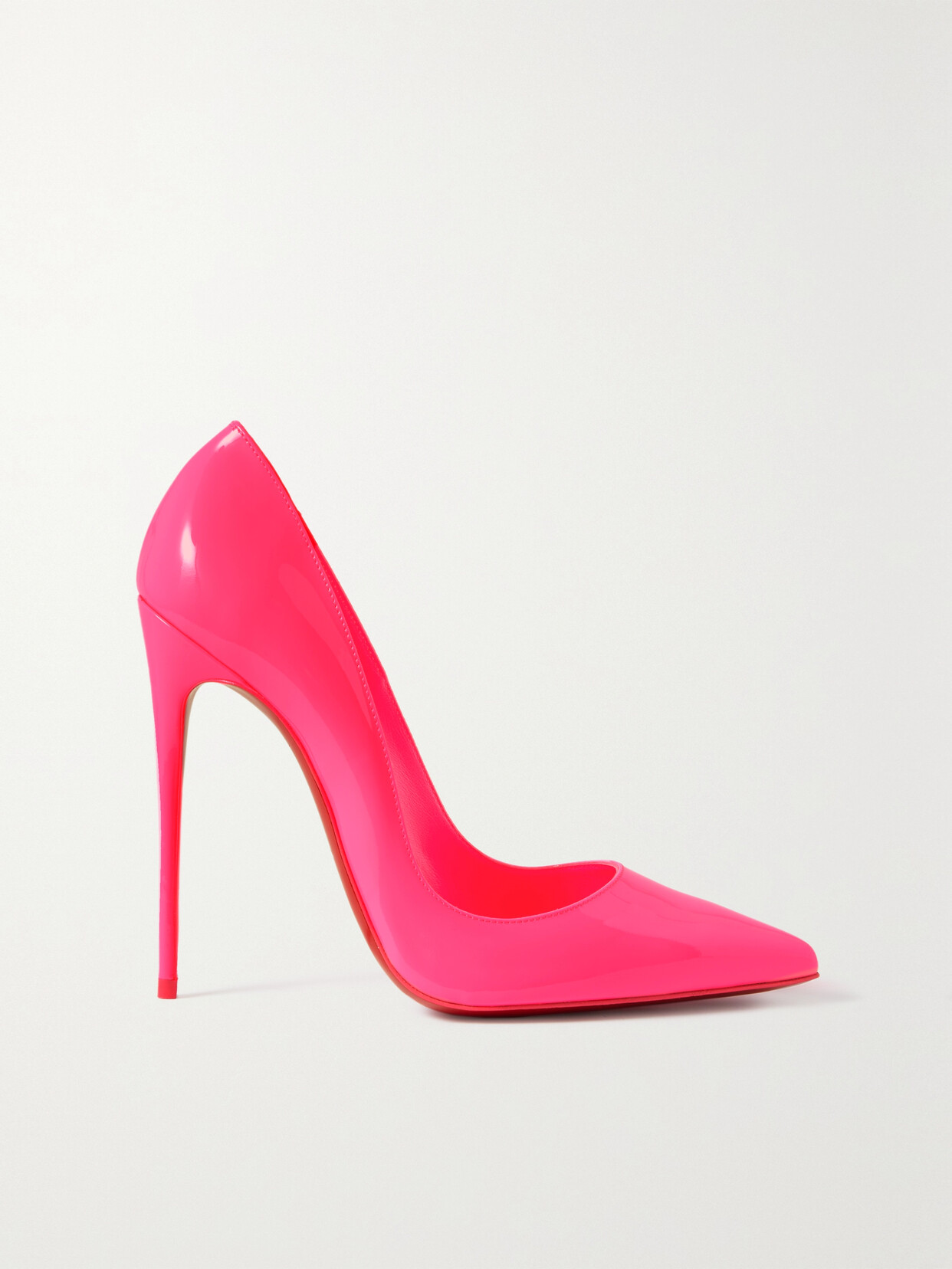 CHRISTIAN LOUBOUTIN SO KATE 120 PATENT-LEATHER PUMPS