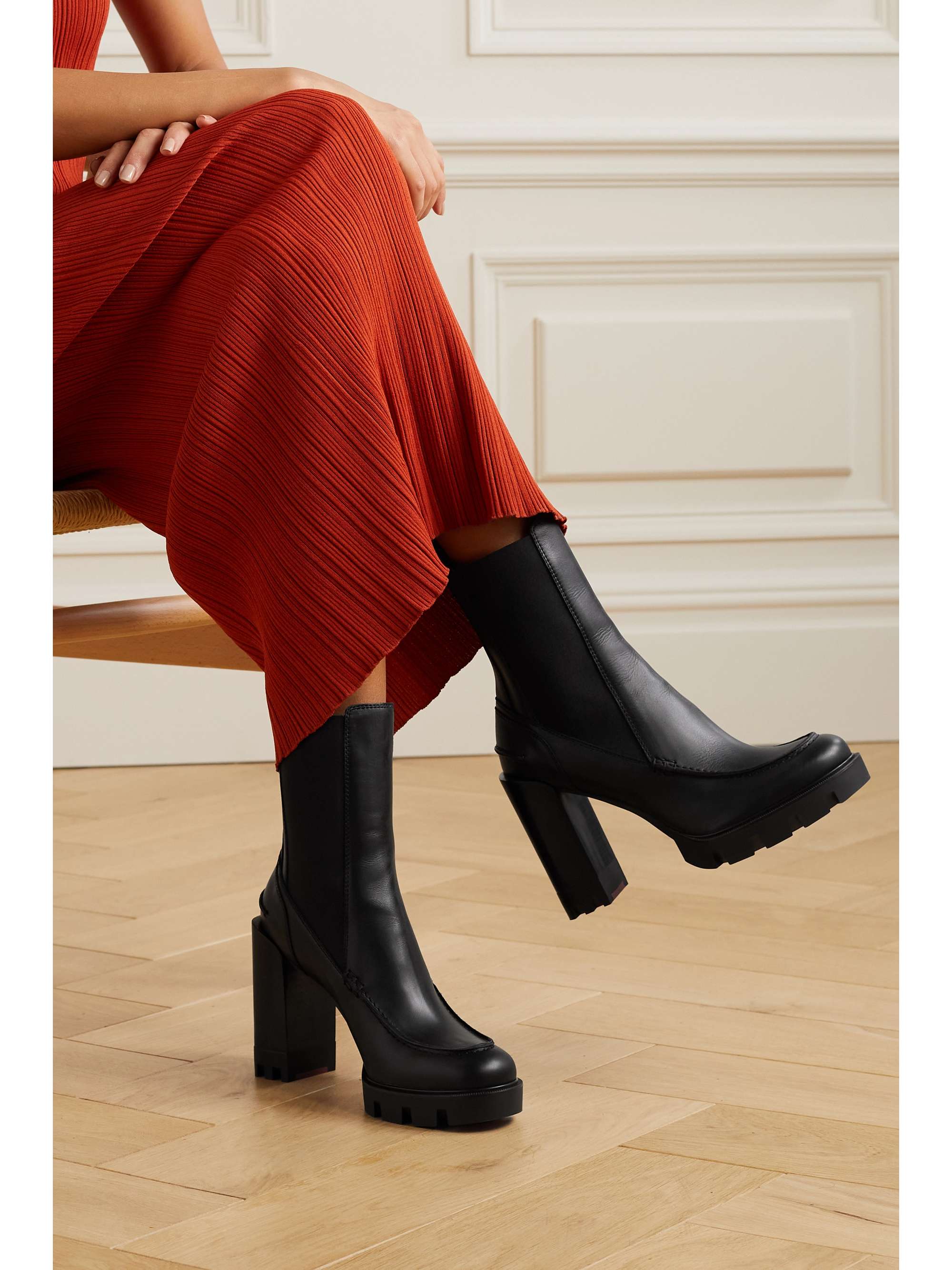 Christian Louboutin, Shoes, Christian Louboutin Red Bottom Boots