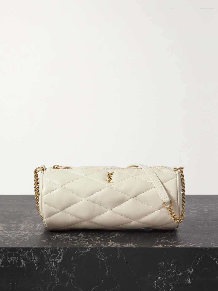 Saint Laurent Sade Quilted Leather Shoulder Bag