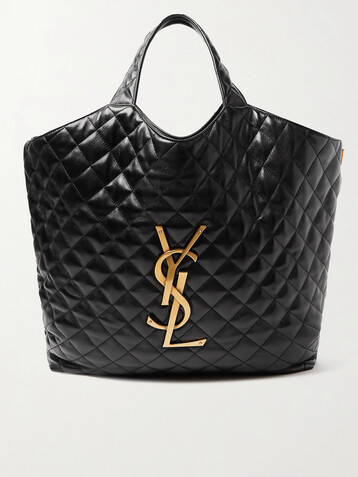 Saint Laurent Icare maxi matelassé leather tote