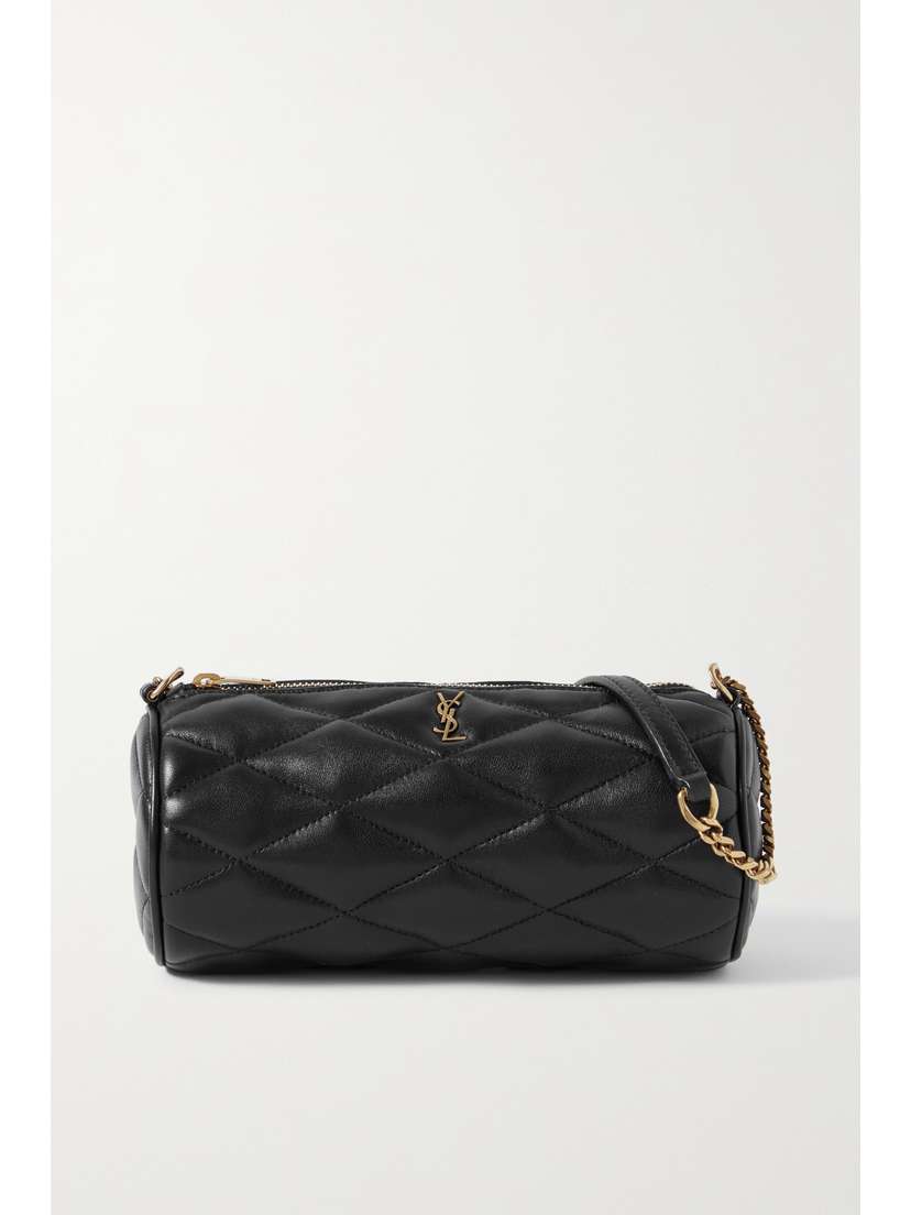Saint Laurent Sade Quilted Leather Shoulder Bag