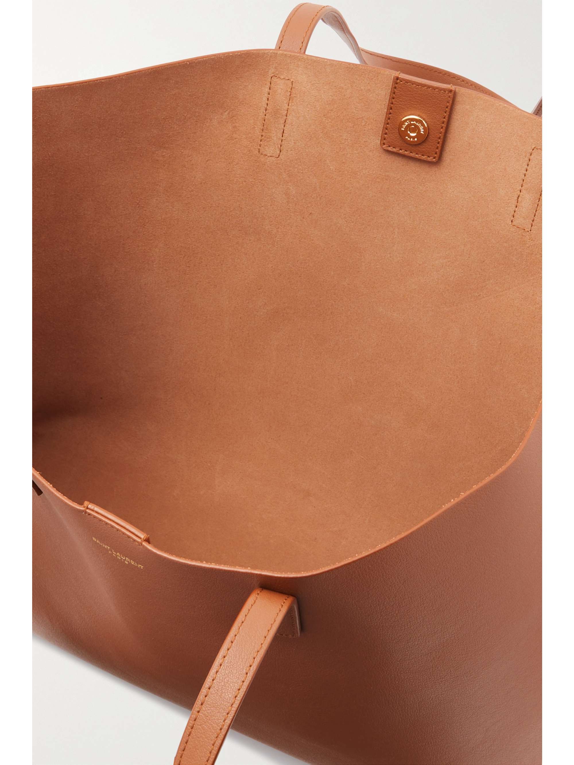 SAINT LAURENT Leather tote