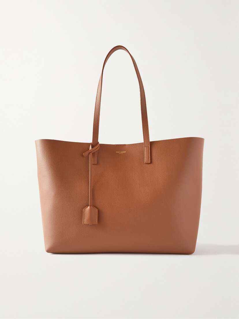 Saint Laurent East/west Leather Tote