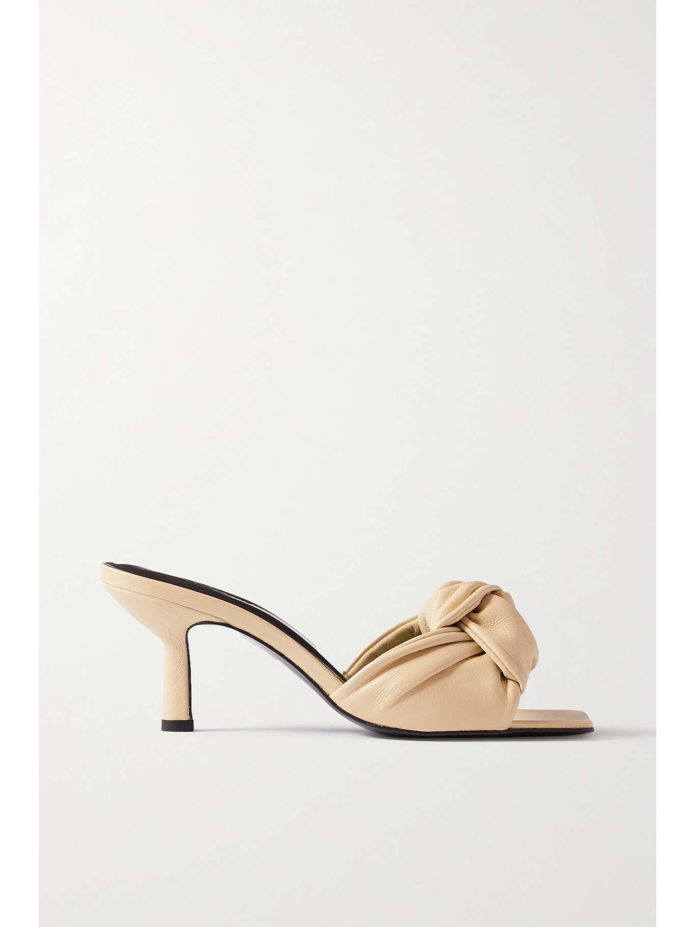 by far lana knotted suede mules