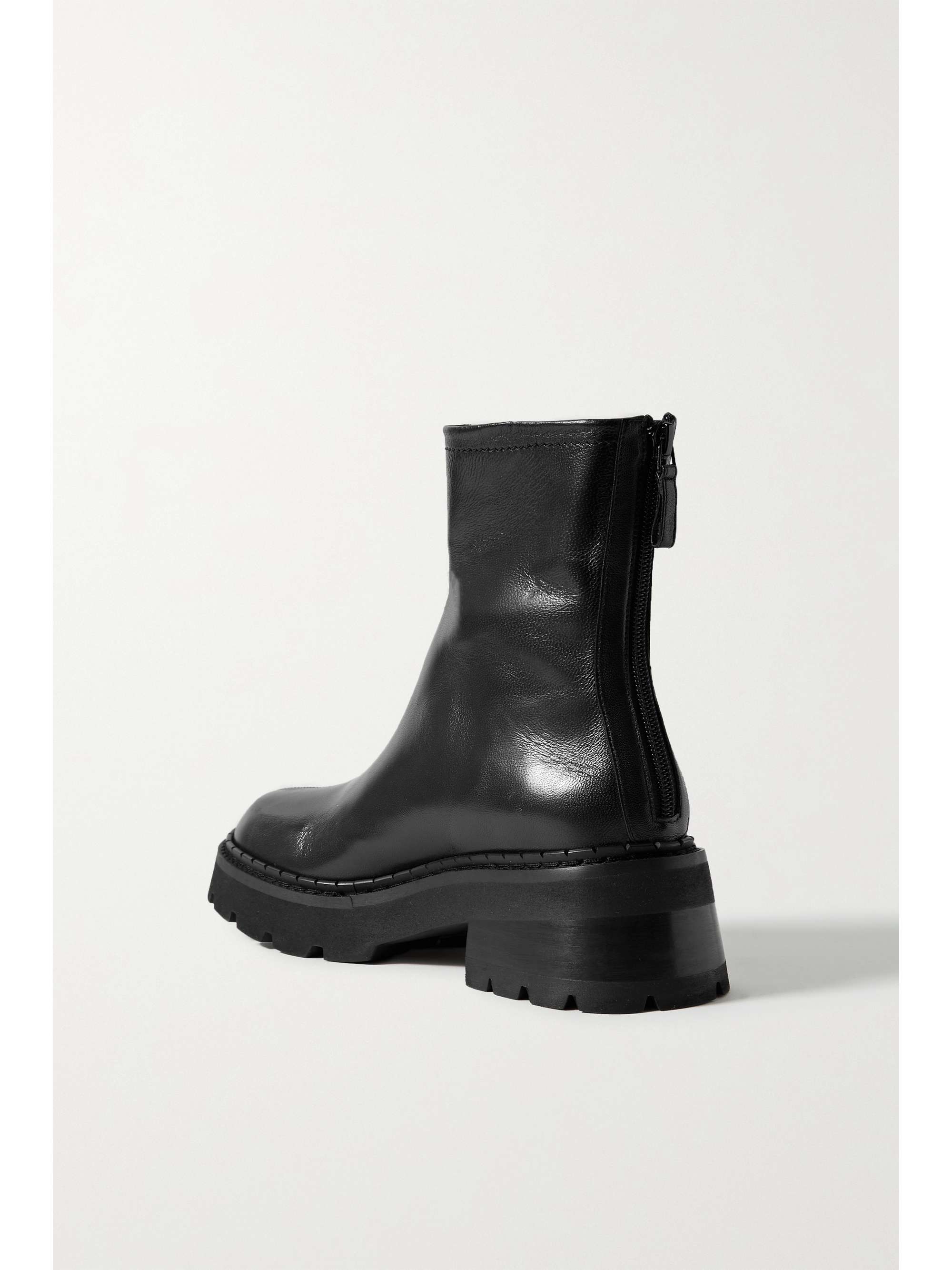 BY FAR Alister leather ankle boots