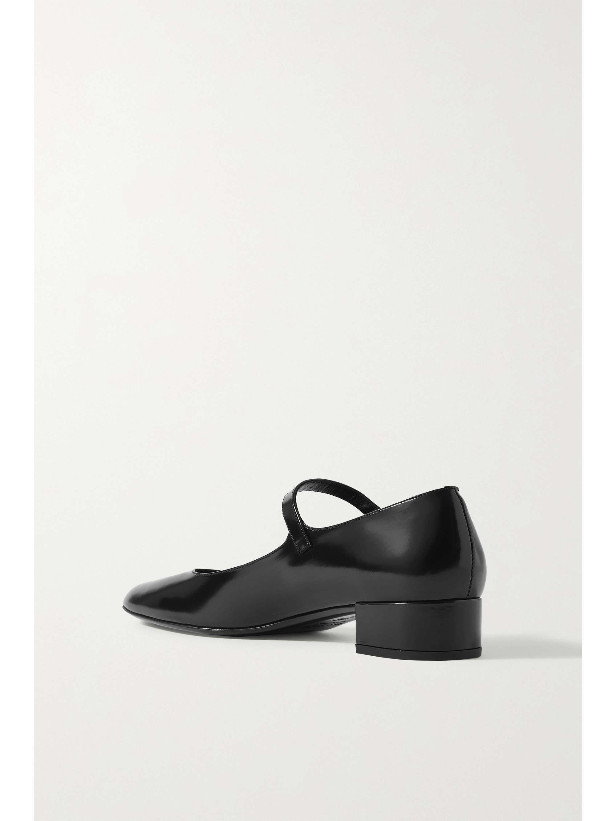 BY FAR Ginny patent-leather Mary Jane pumps