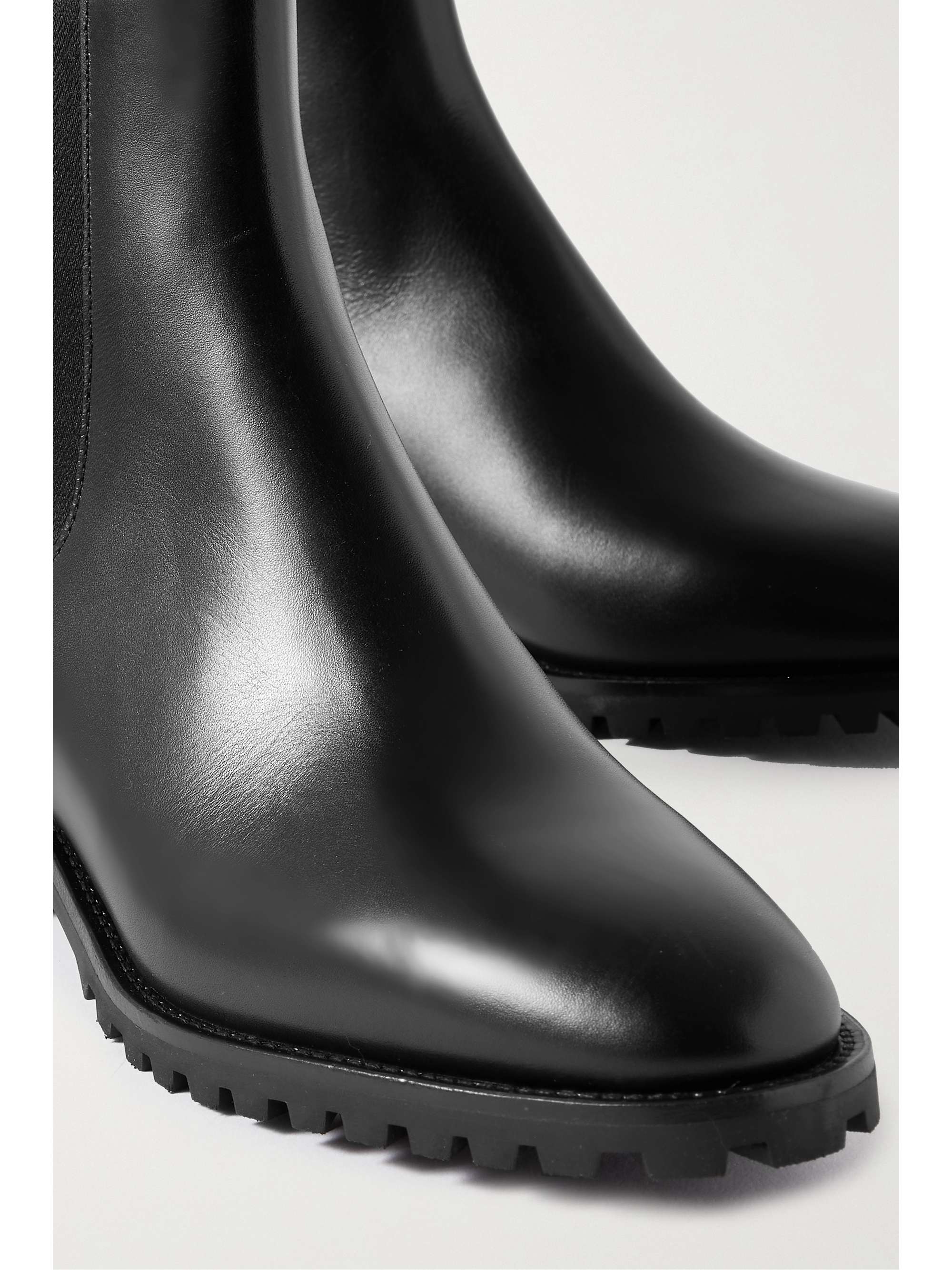 MANOLO BLAHNIK Chelata 30 leather Chelsea boots | NET-A-PORTER