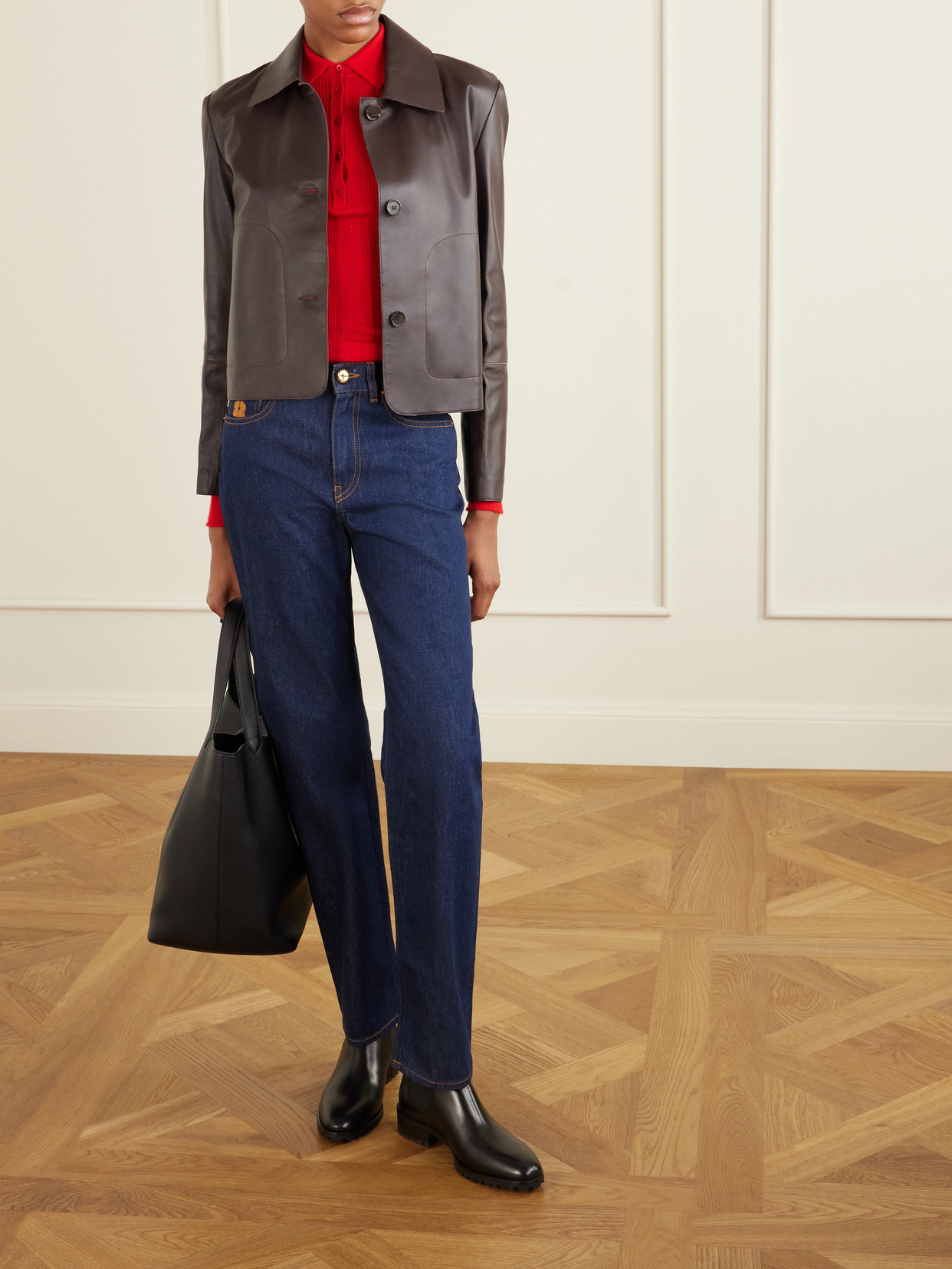 Chelata 30 Leather Chelsea Boots