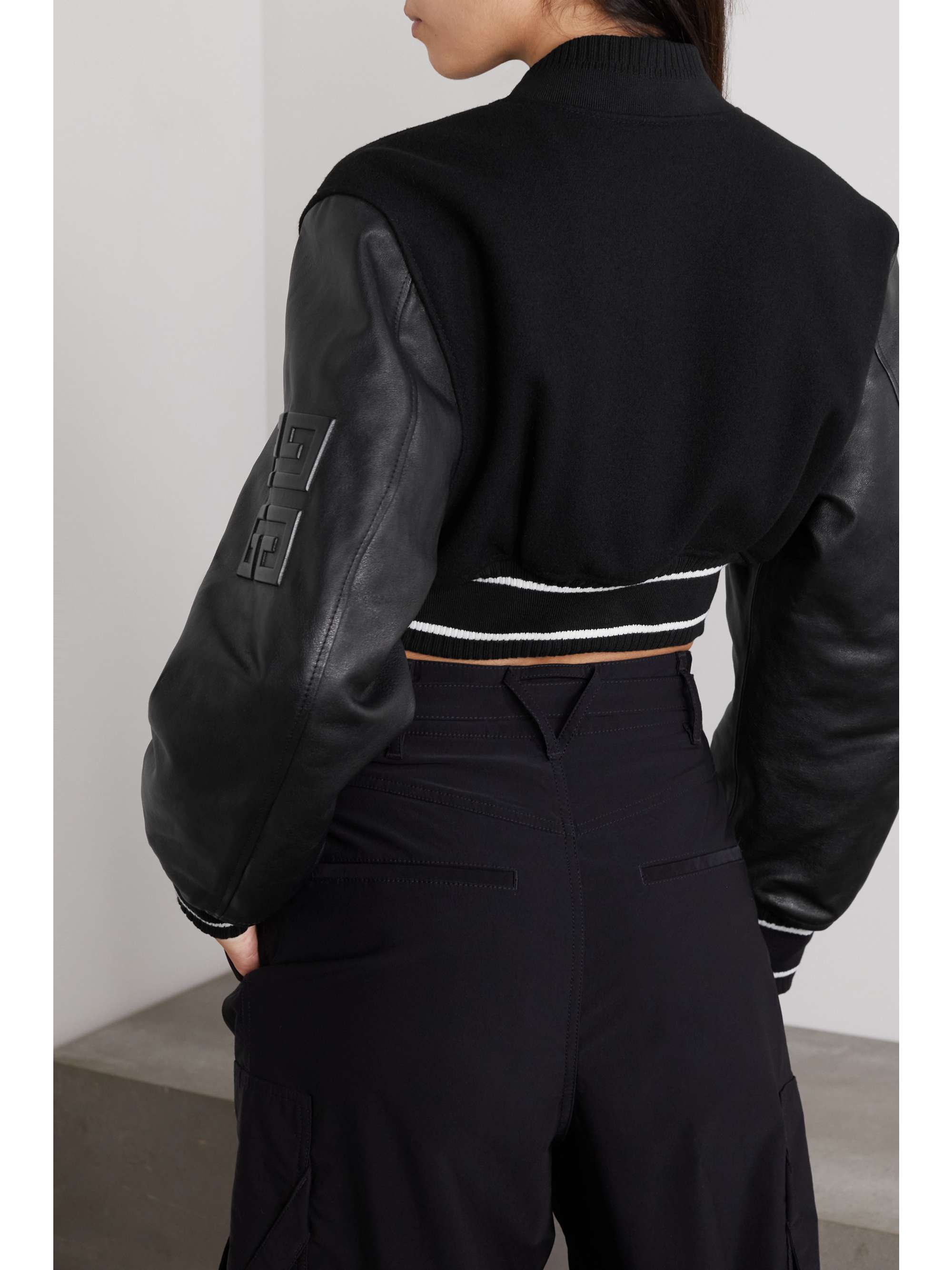 leather bomber jacket | GIVENCHY 