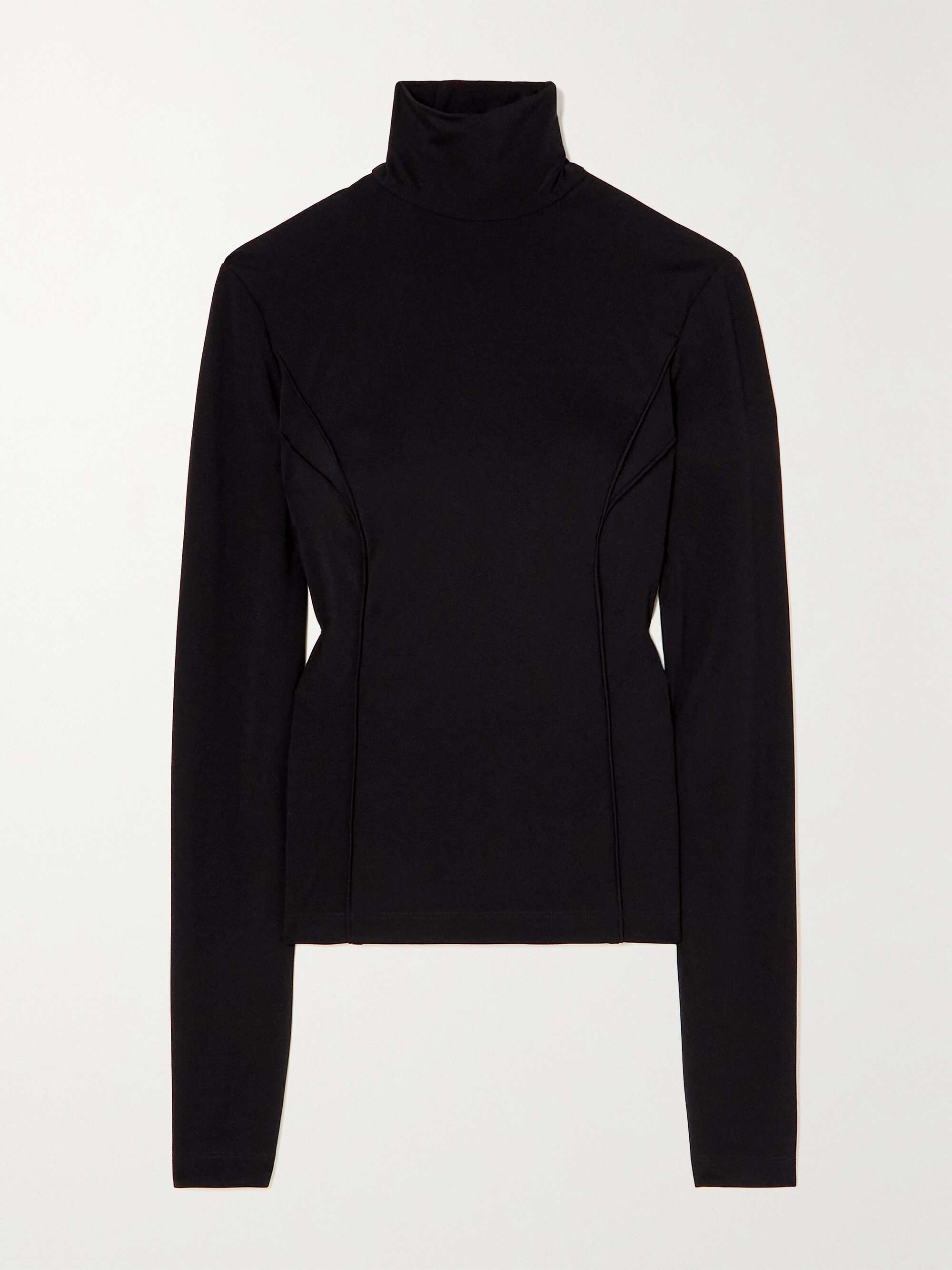 GIVENCHY Cutout stretch-jersey turtleneck top | NET-A-PORTER