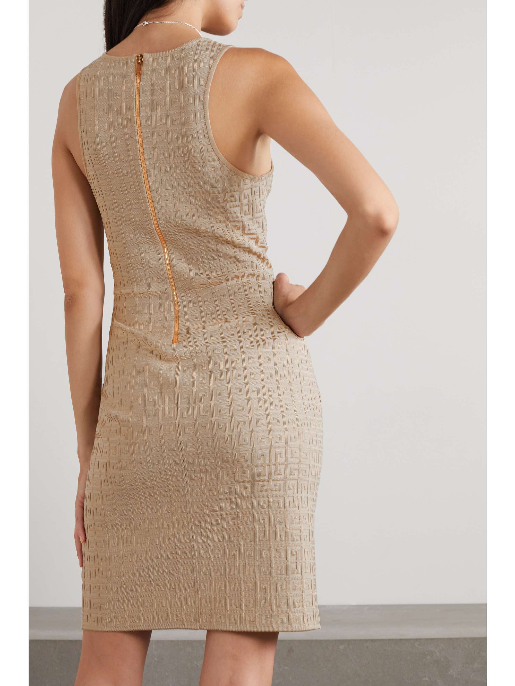 GIVENCHY Jacquard-knit mini dress