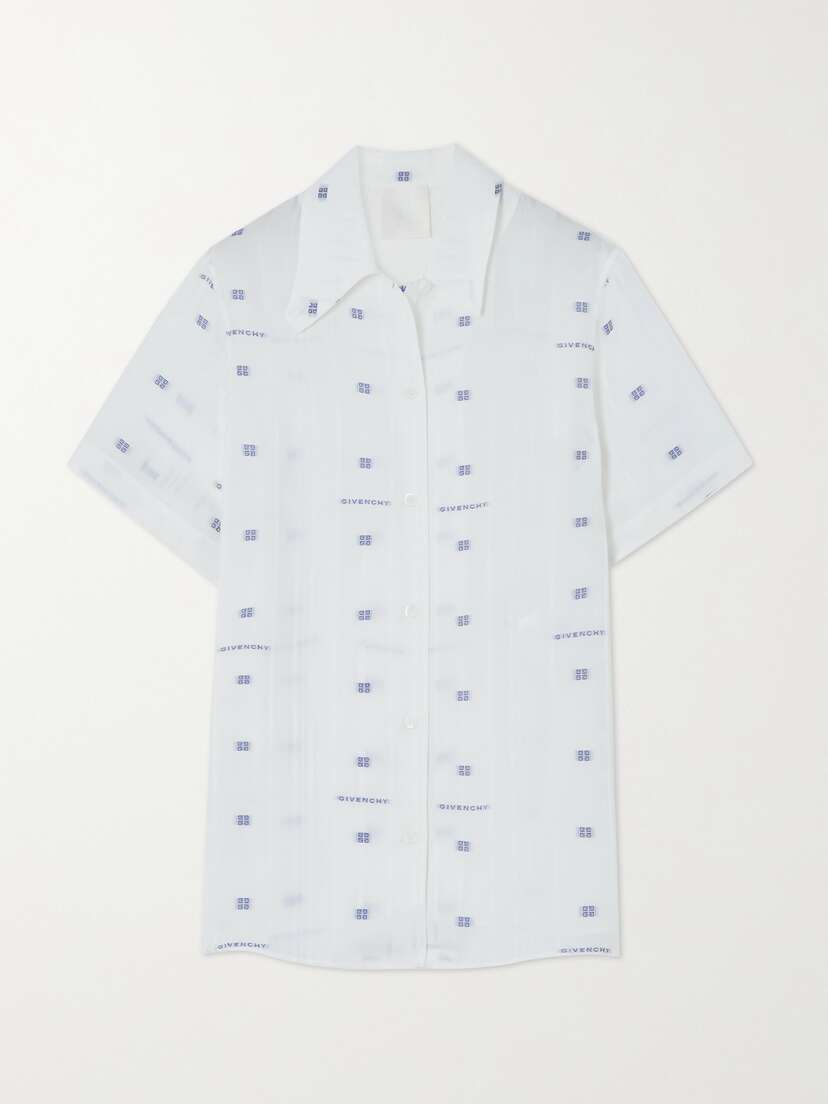 Givenchy Crepe De Chine Shirt