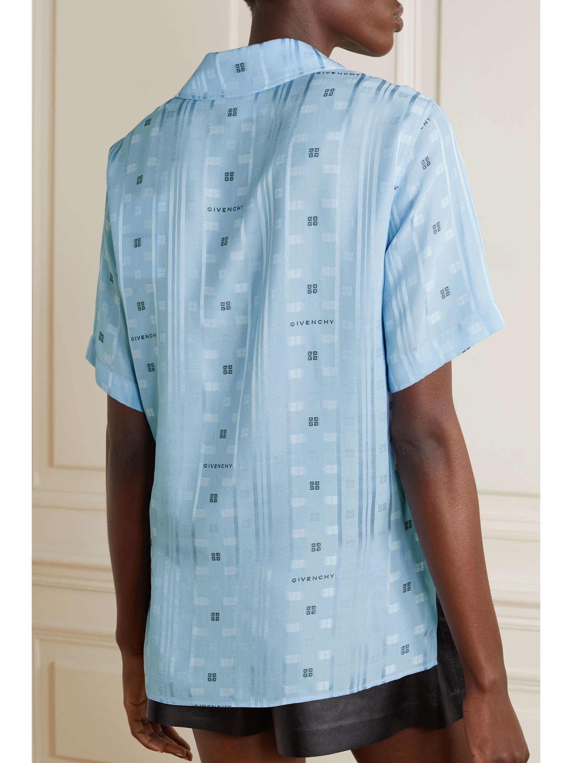 GIVENCHY Crepe de chine shirt