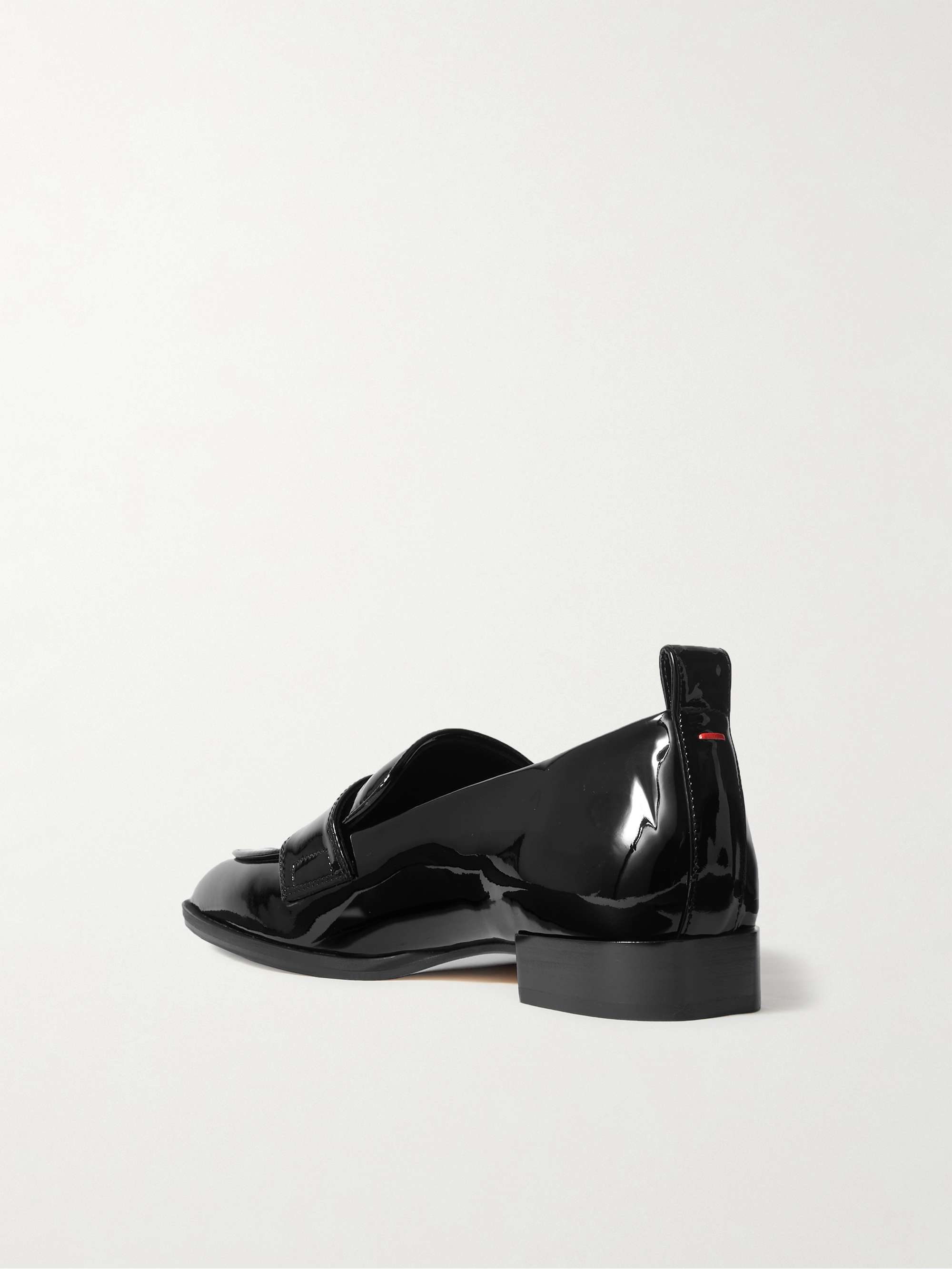 AEYDE Julie patent-leather loafers