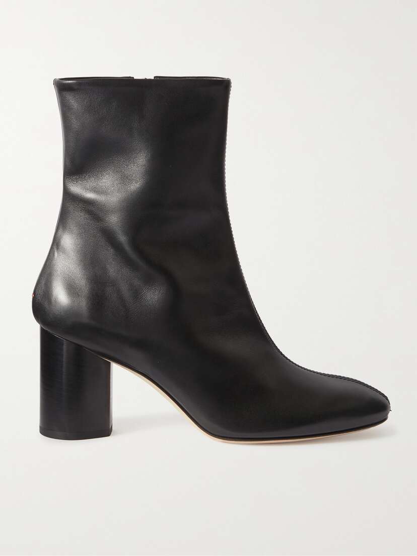 aeyde Alena Leather Ankle Boots