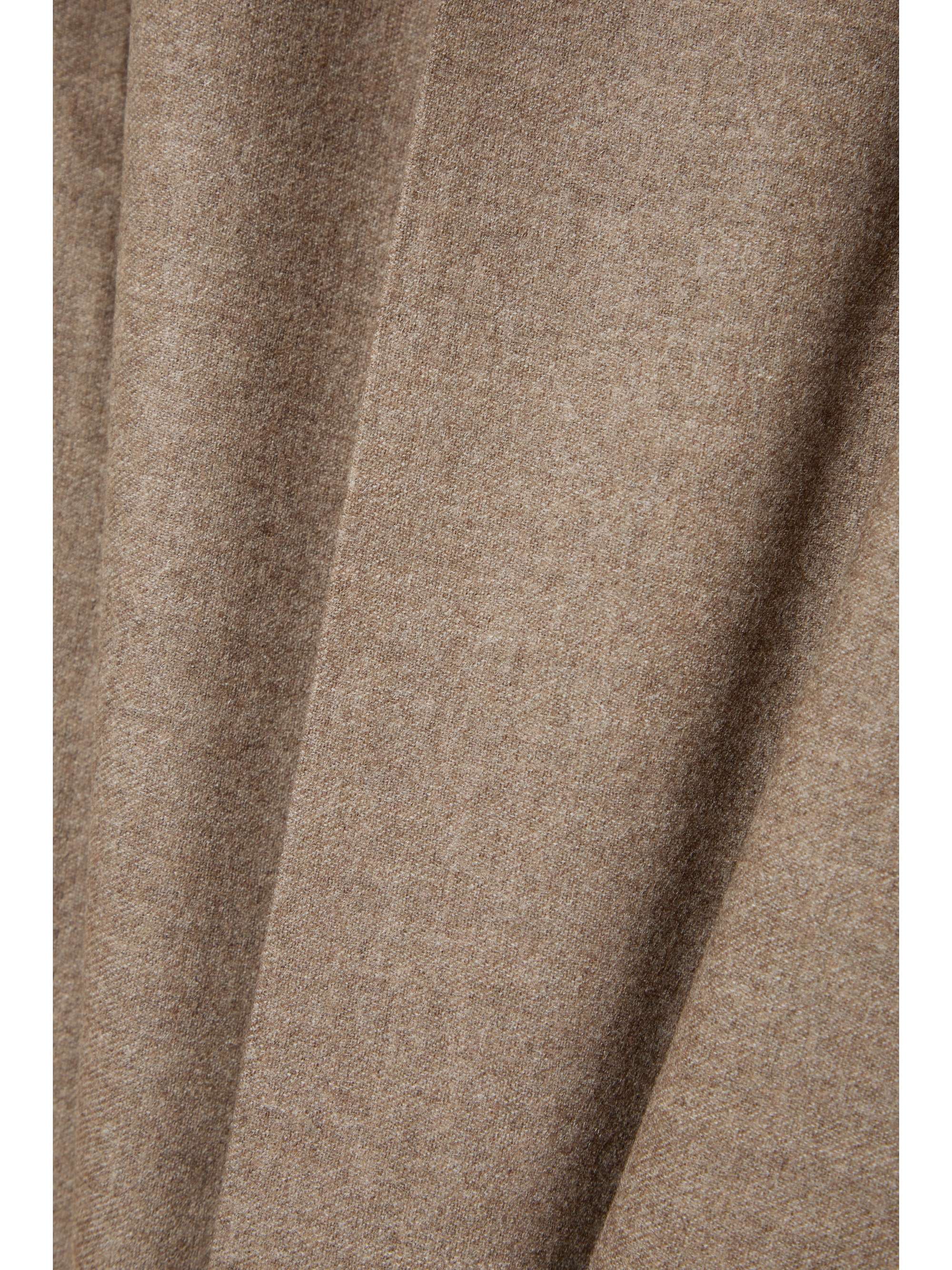 MAX MARA Fiore pleated wool-blend wide-leg pants