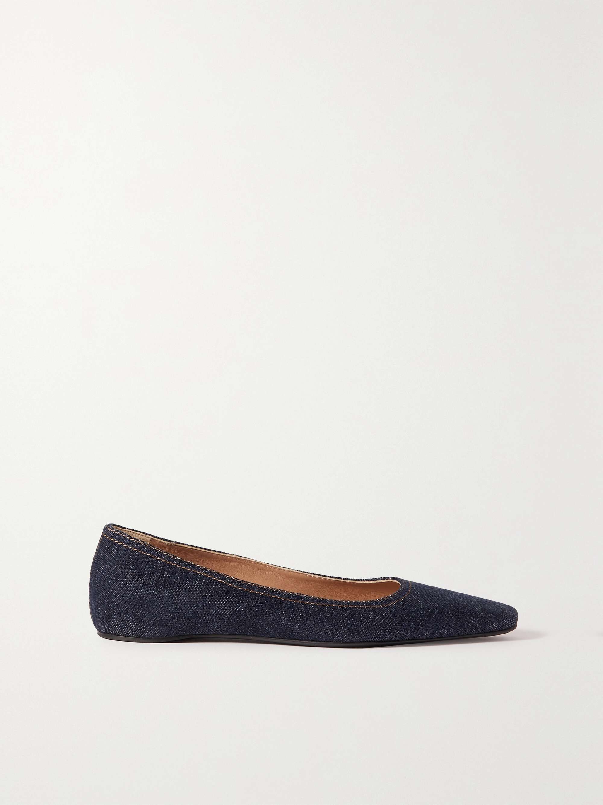 Denim ballerina flats Clearance