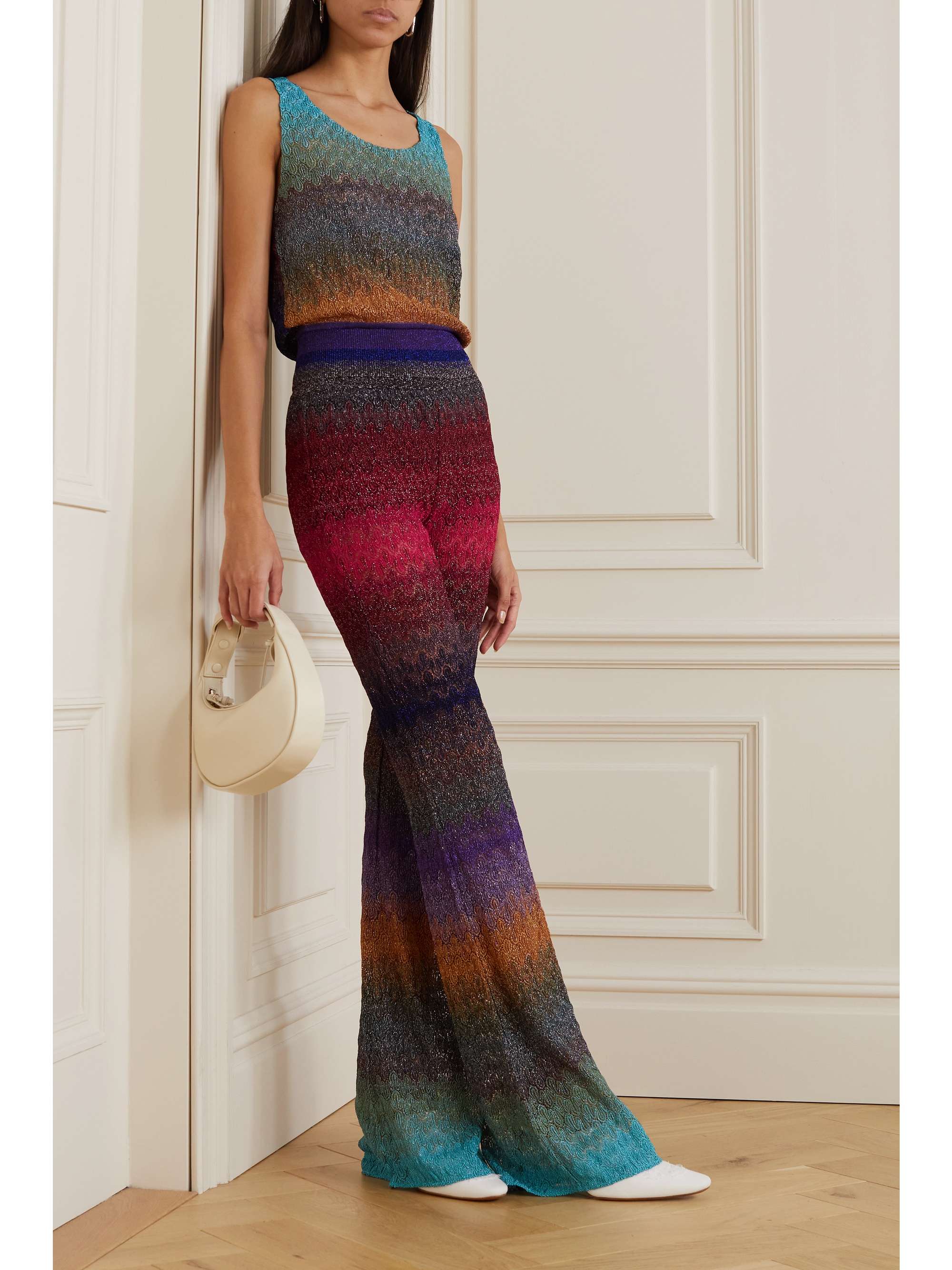missoni flared pants