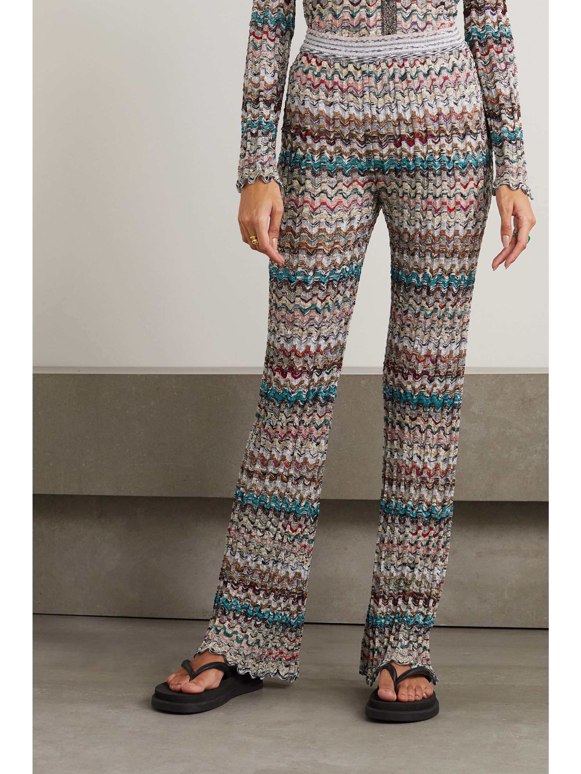 missoni flared pants