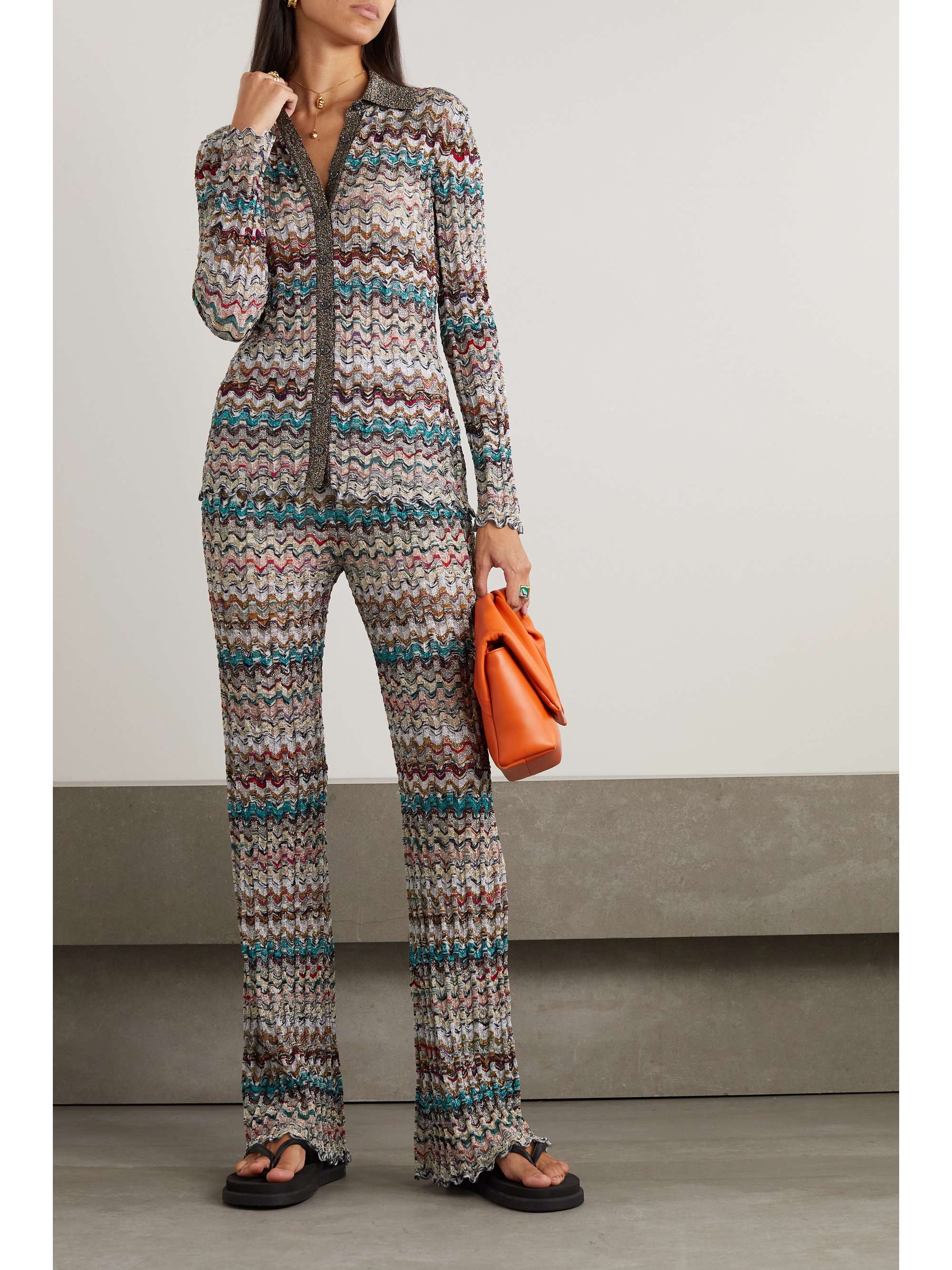 missoni flared pants