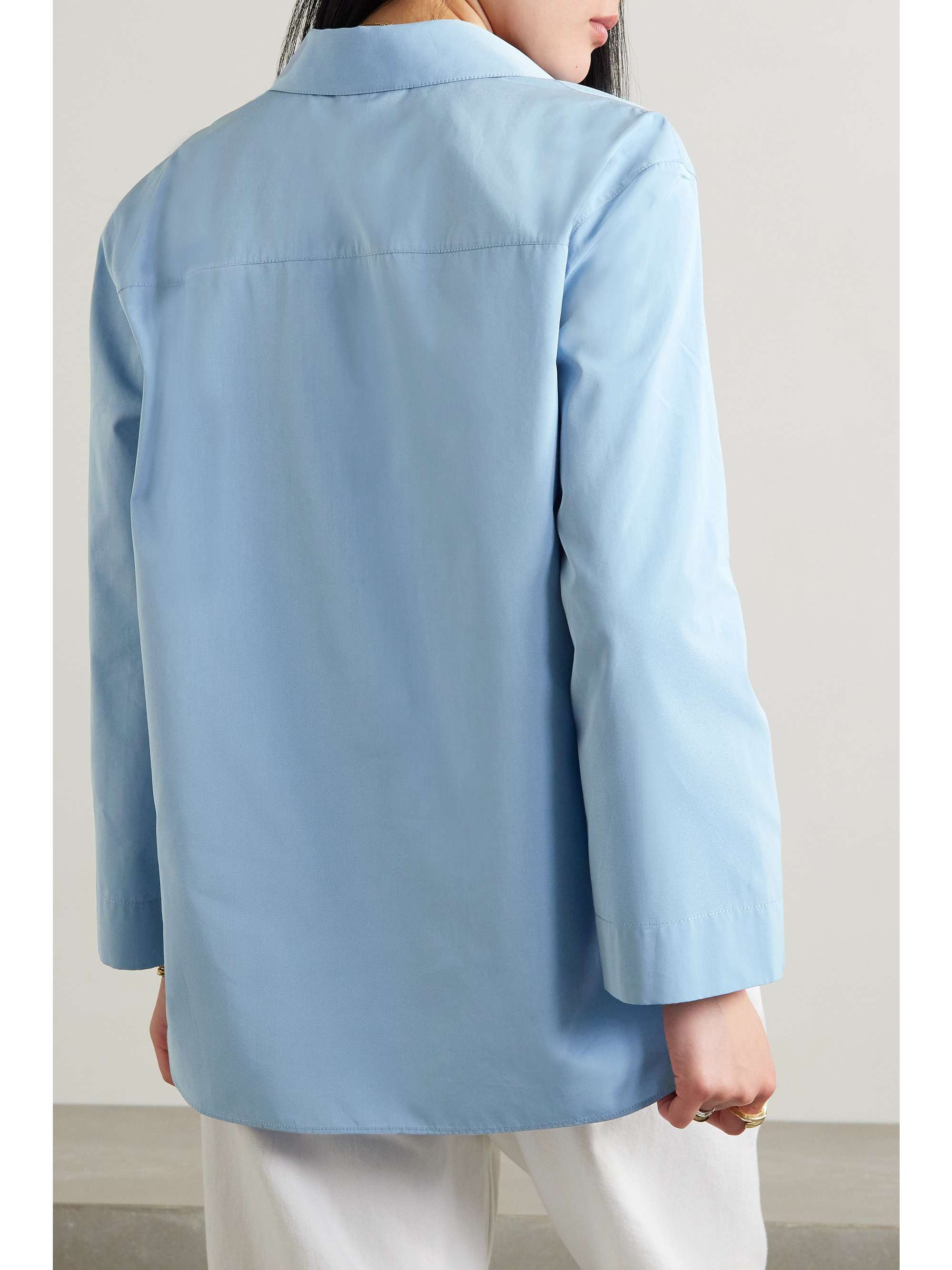LAFAYETTE 148 Cotton-sateen top