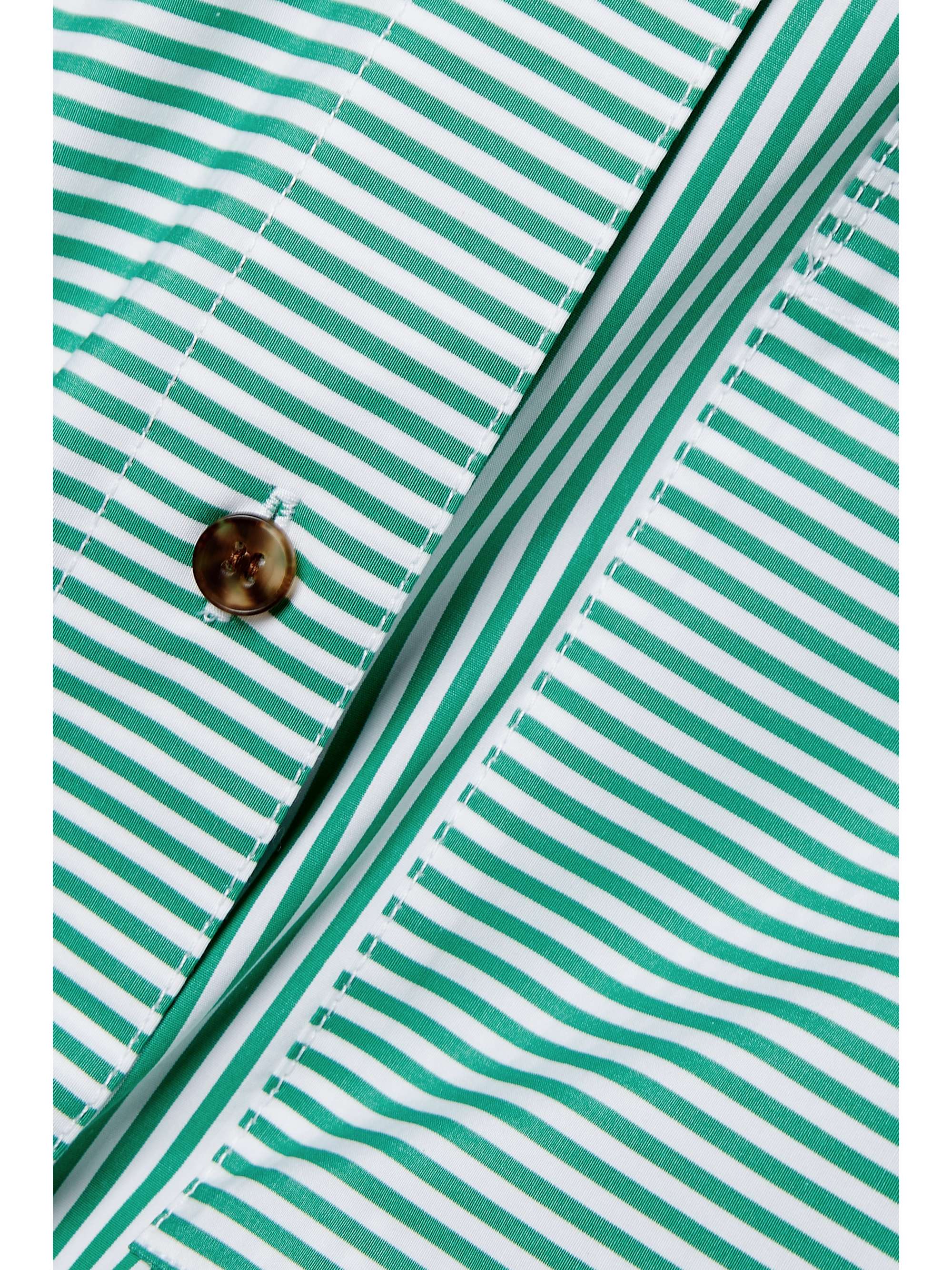 LAFAYETTE 148 Greyson 条纹纯棉府绸衬衫