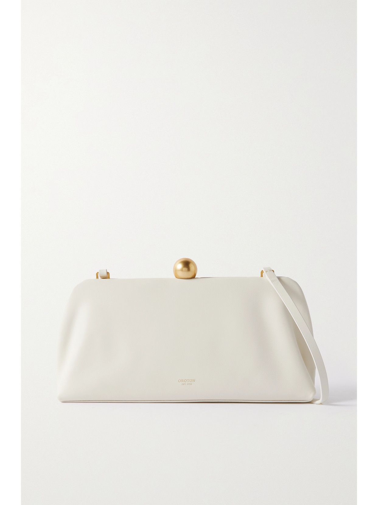 OROTON NOVA LEATHER CLUTCH