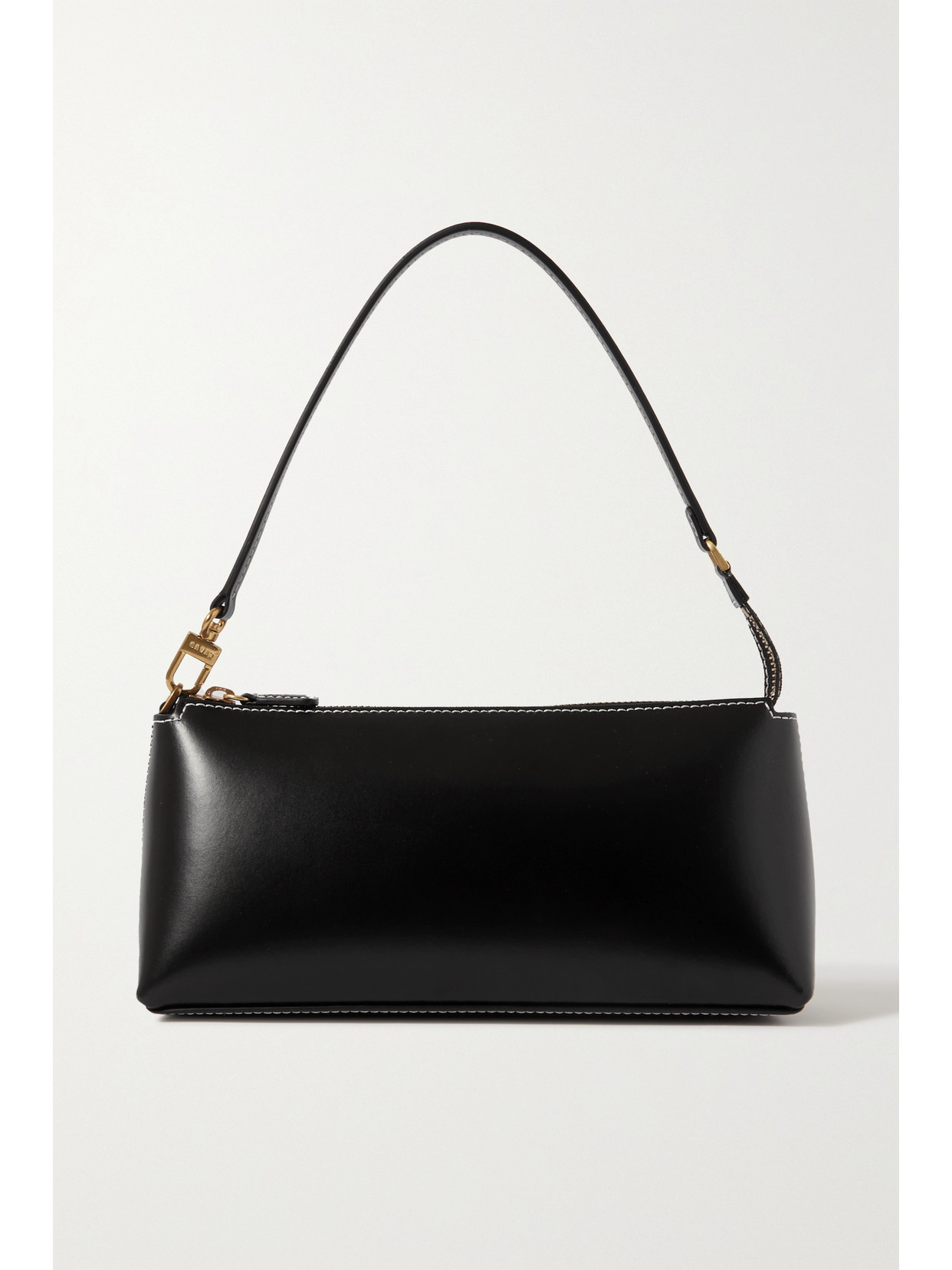 STAUD KAIA LEATHER SHOULDER BAG