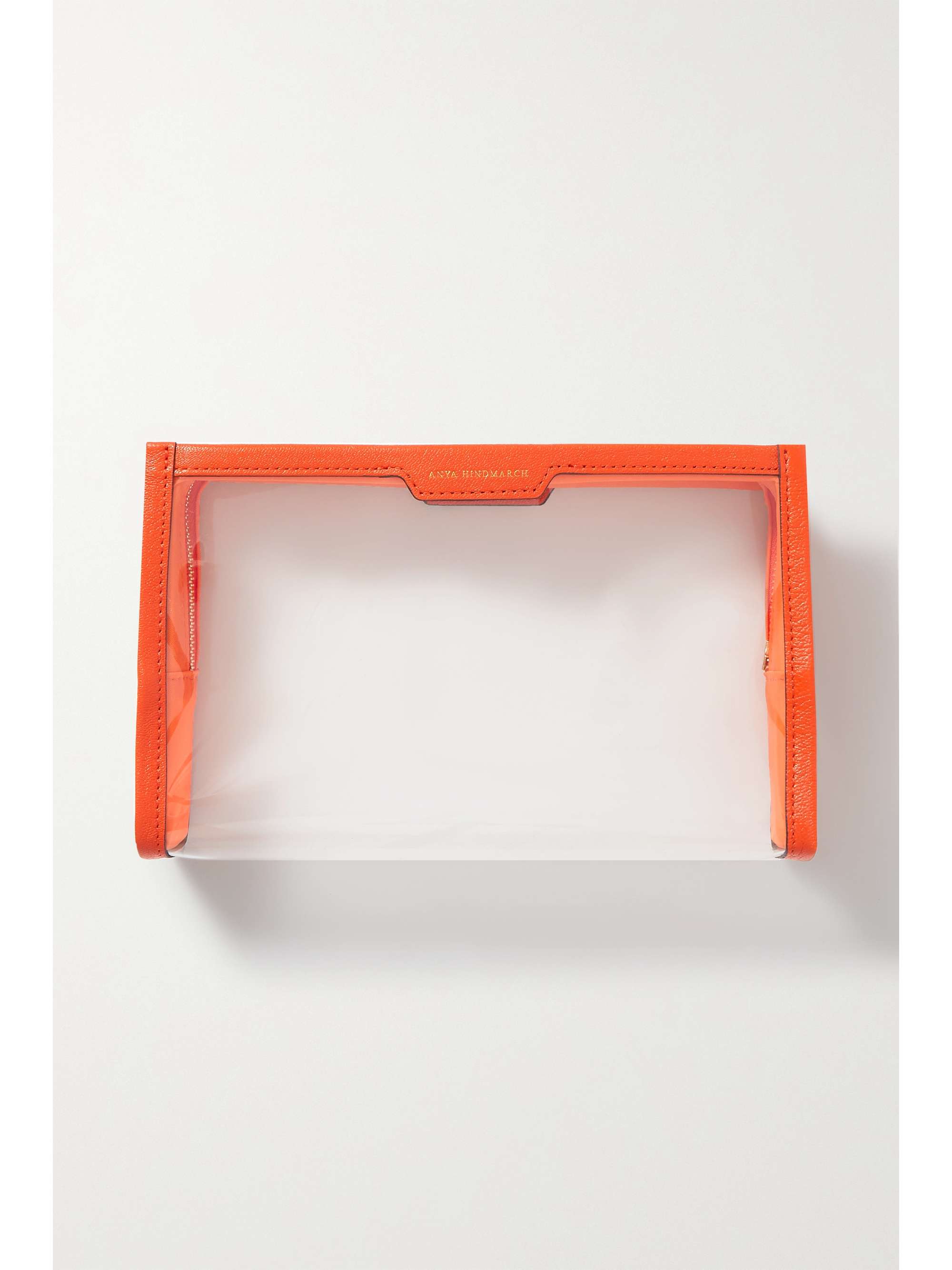 ANYA HINDMARCH + NET SUSTAIN Loose Pocket Little Things Beutel aus recyceltem TPU mit Lederbesätzen