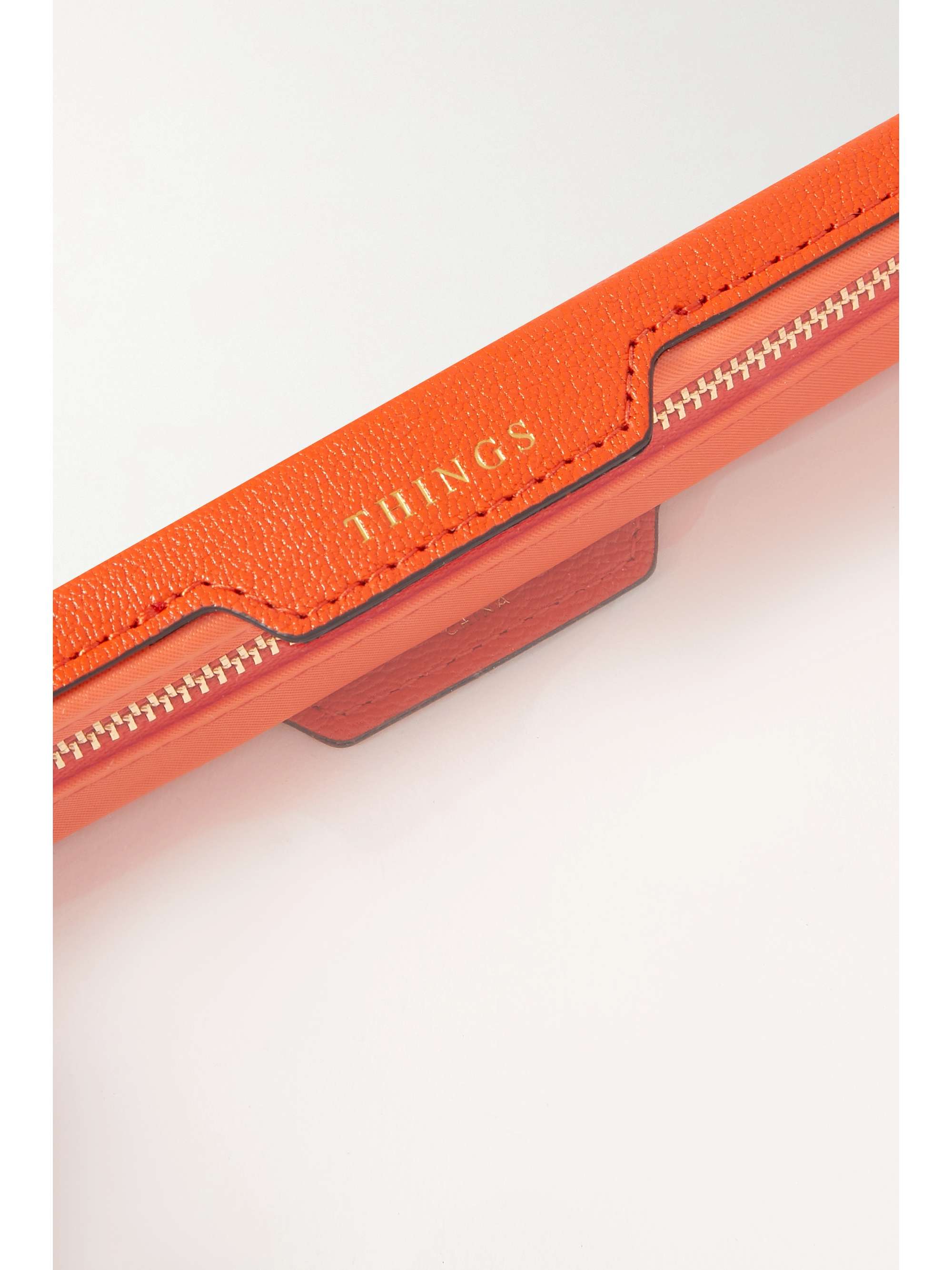 ANYA HINDMARCH + NET SUSTAIN Loose Pocket Little Things Beutel aus recyceltem TPU mit Lederbesätzen