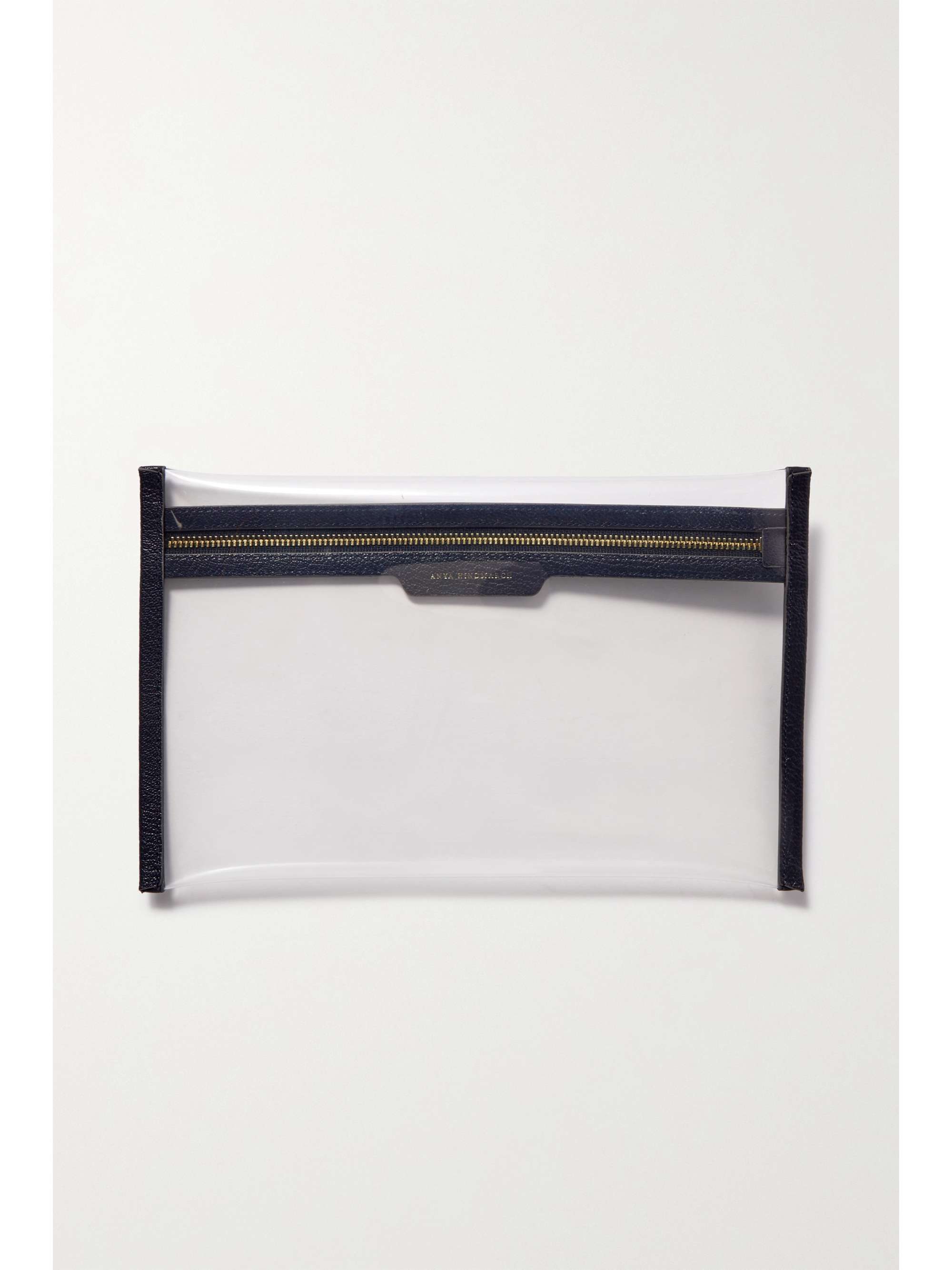 ANYA HINDMARCH Loose Pocket Little Things leather-trimmed TPU pouch