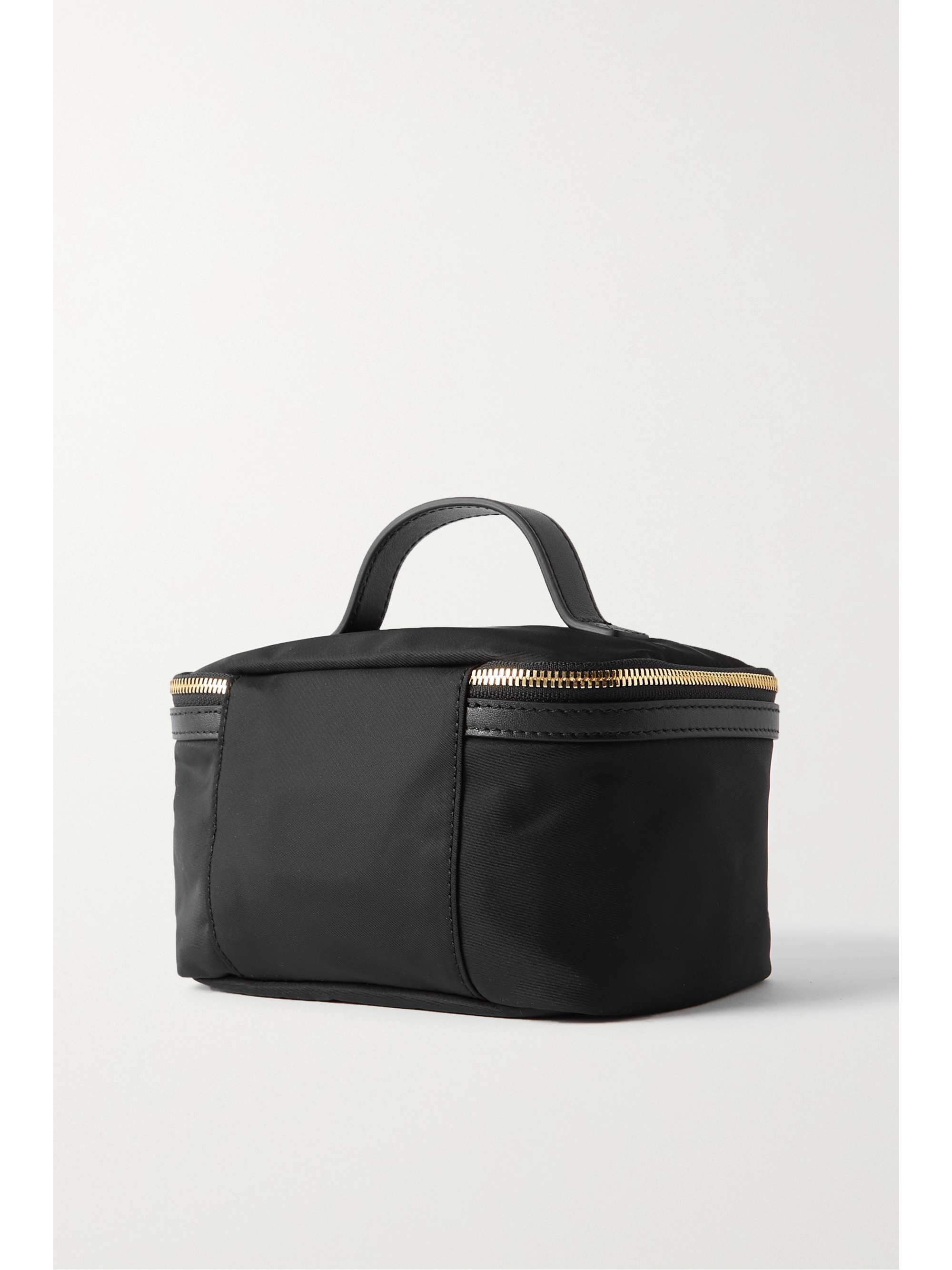 ANYA HINDMARCH + NET SUSTAIN Vanity Kit small leather-trimmed ECONYL cosmetics case