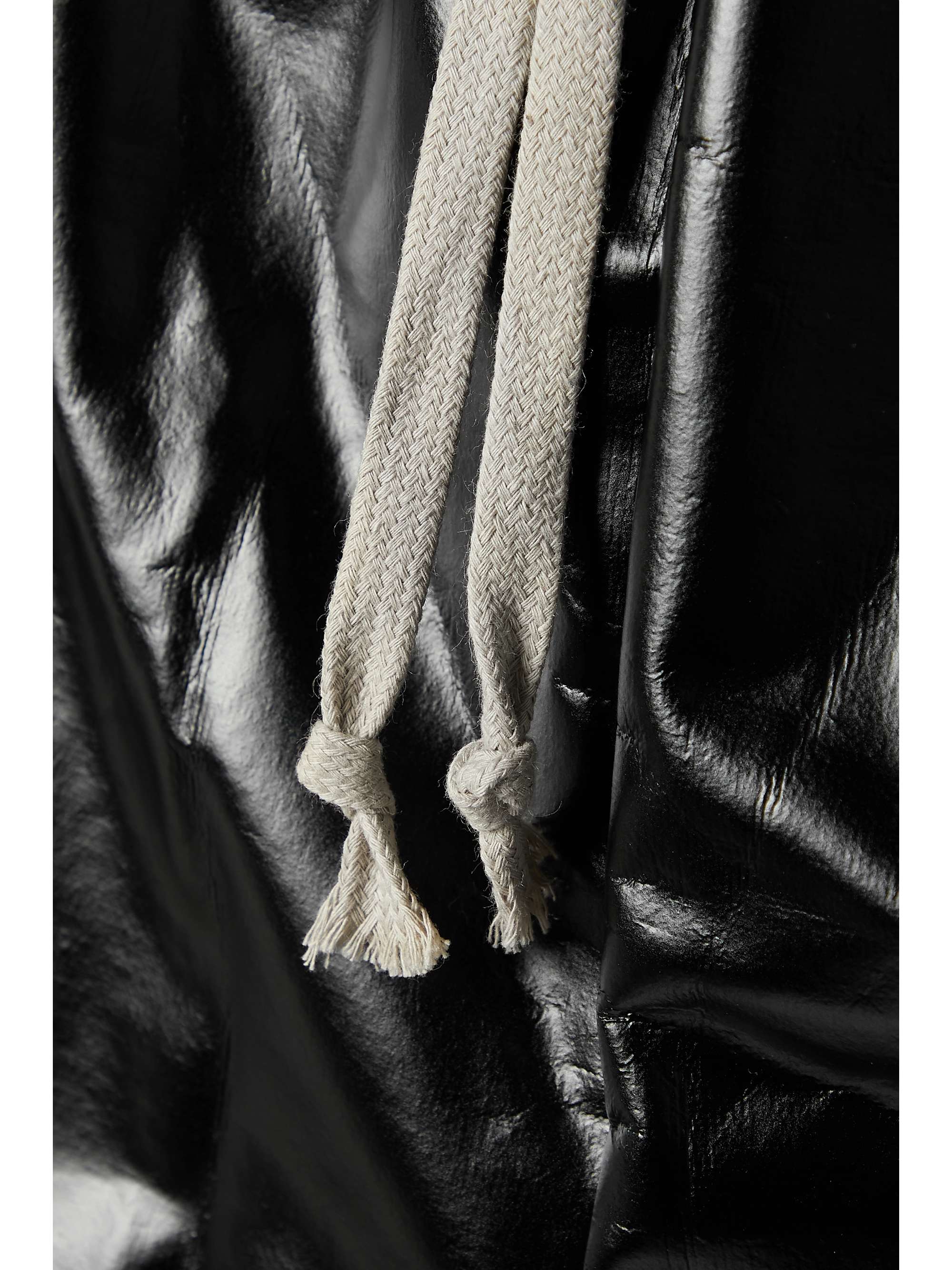 RICK OWENS 涂层棉质混纺短裤