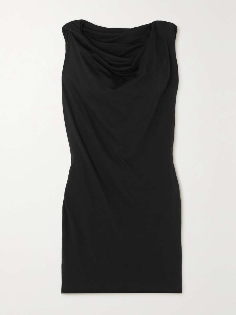 Rick Owens Toga Draped Cotton-jersey Tunic - xx large