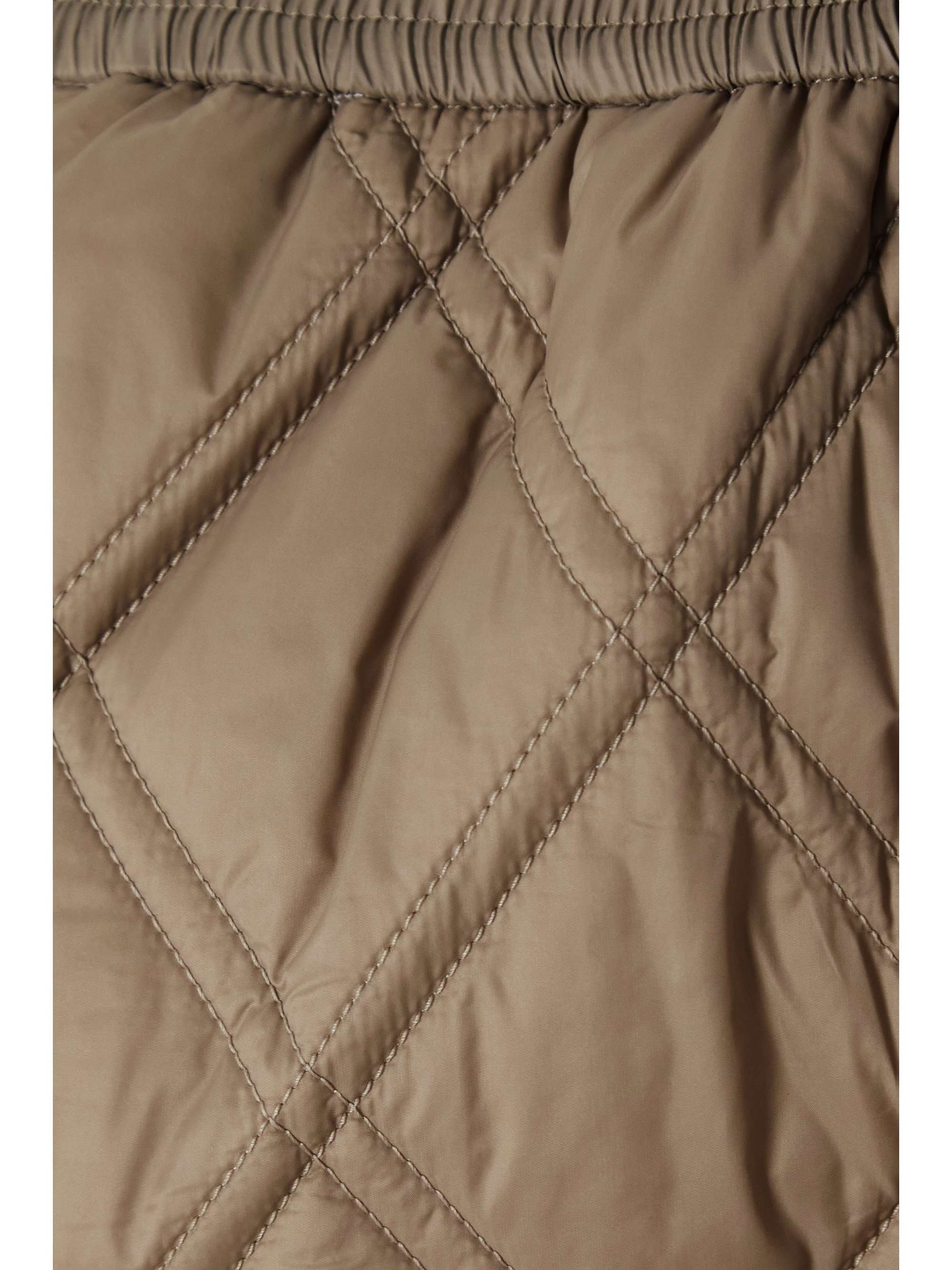 BRUNELLO CUCINELLI Bead-embellished quilted padded shell shorts