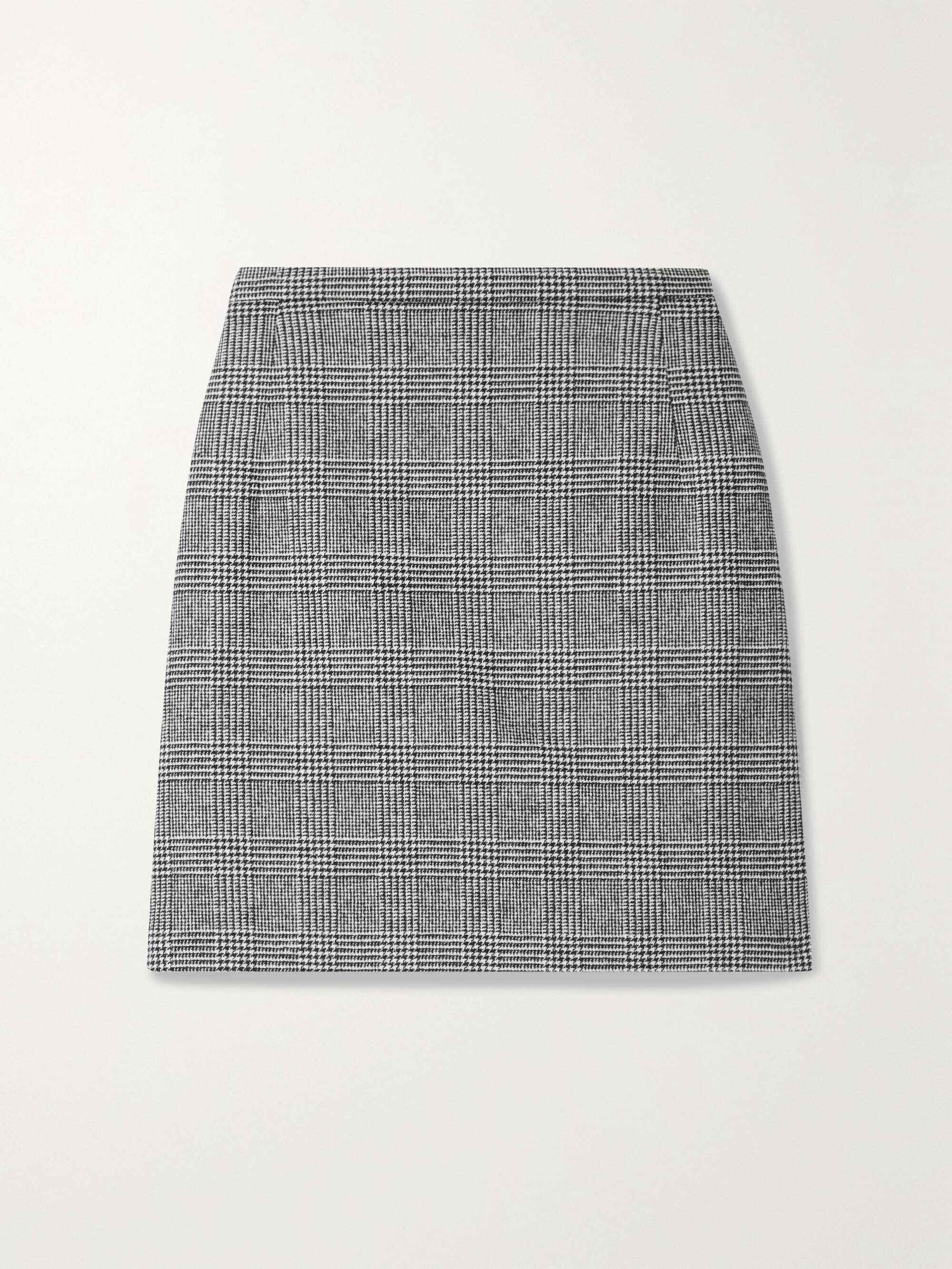 Short Wool Plaid Skirt | vlr.eng.br