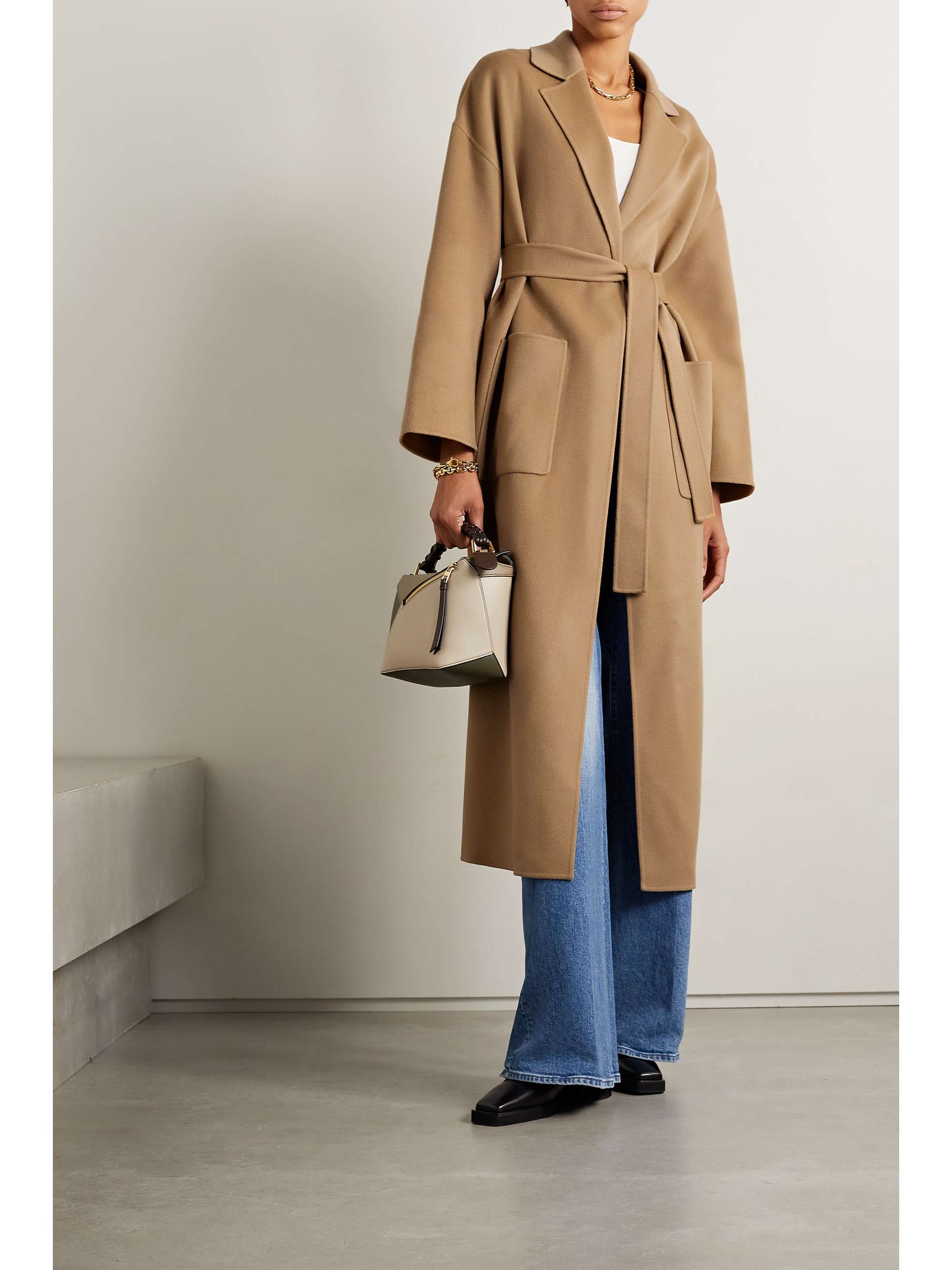LORO PIANA Hayk belted cashmere coat