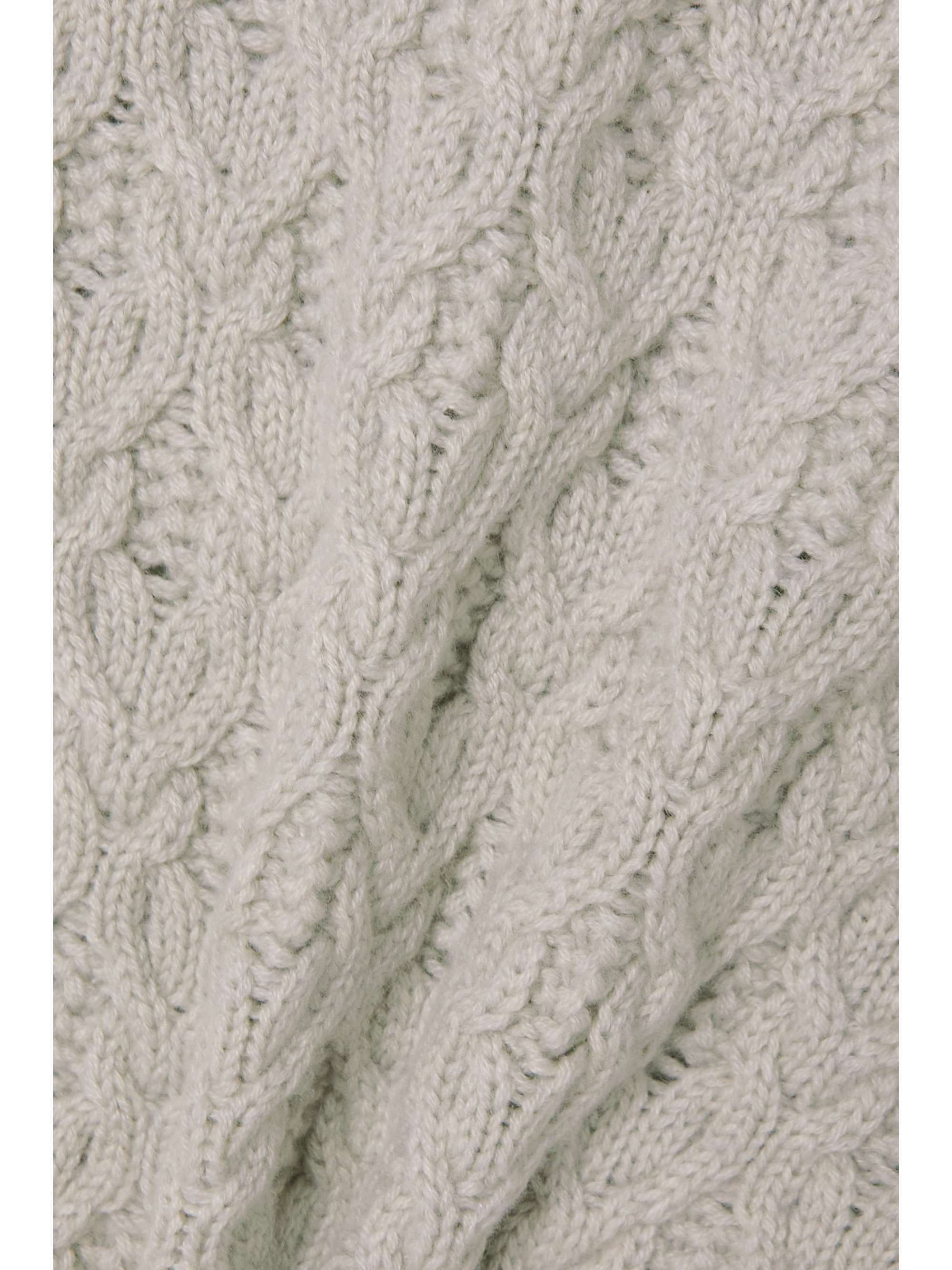 LORO PIANA Cable-knit cashmere sweater