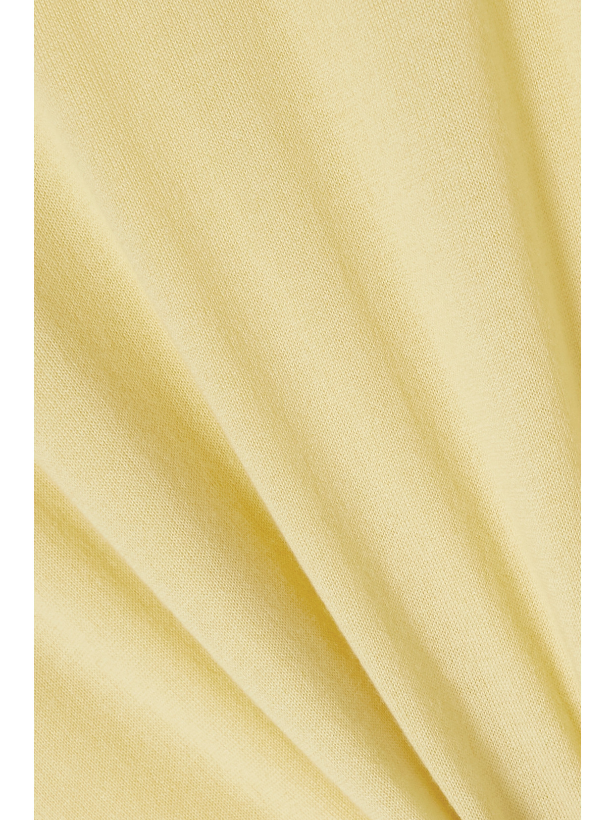 Loro Piana Cashmere Turtleneck Sweater In Yellow