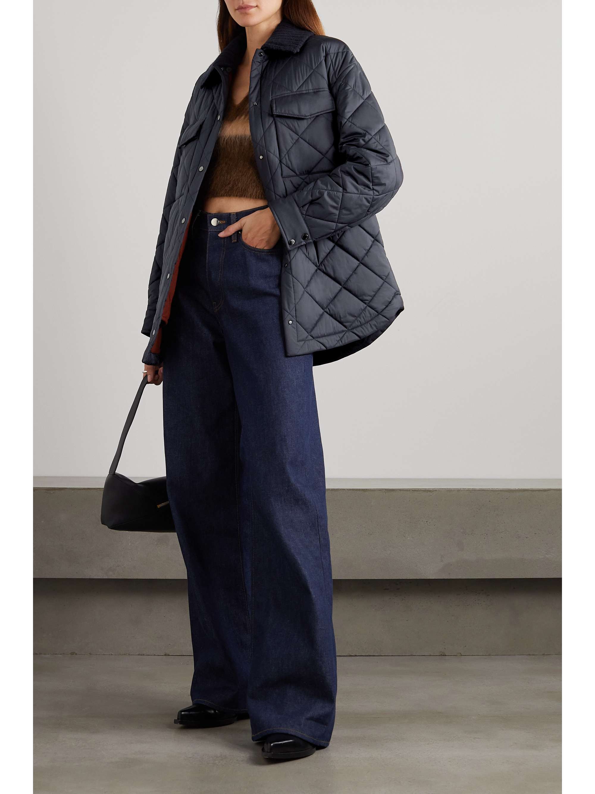 Loro piana quilted jacket deals
