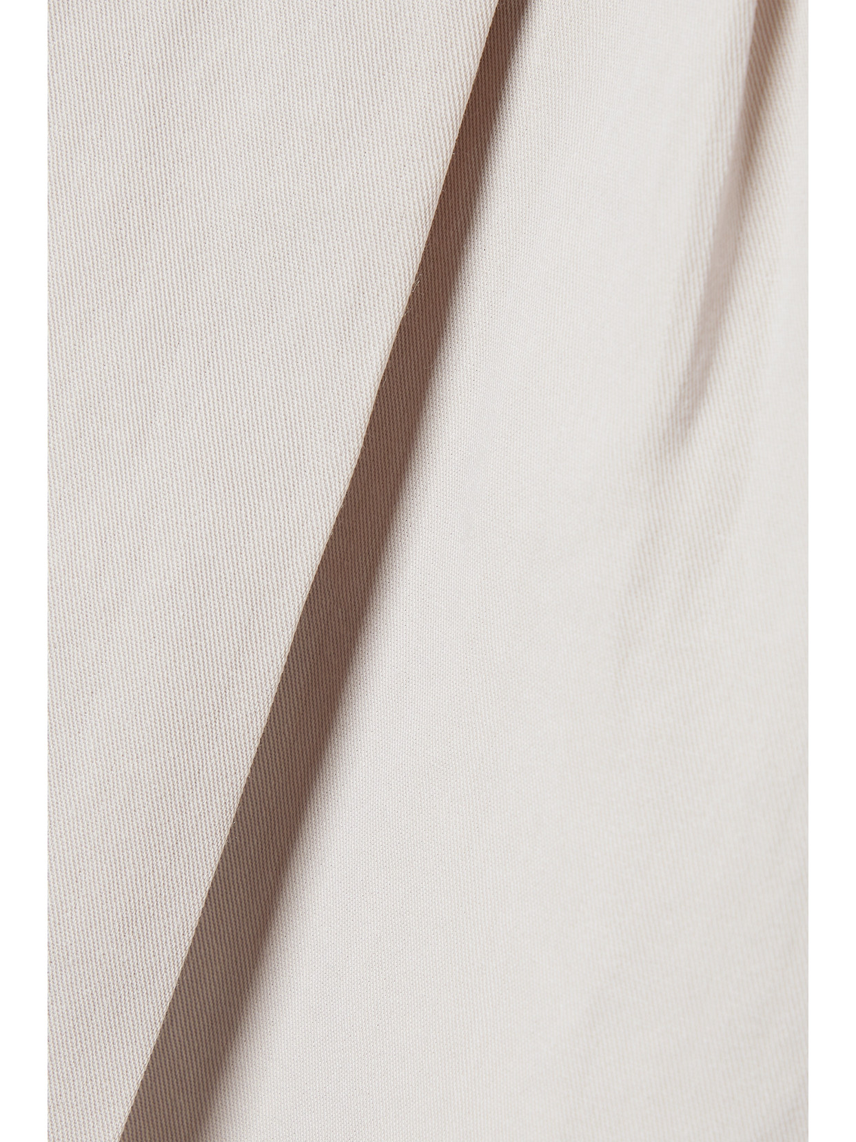 Loro Piana Wybie Cropped Pleated Wool-blend Twill Wide-leg Pants In Neutrals