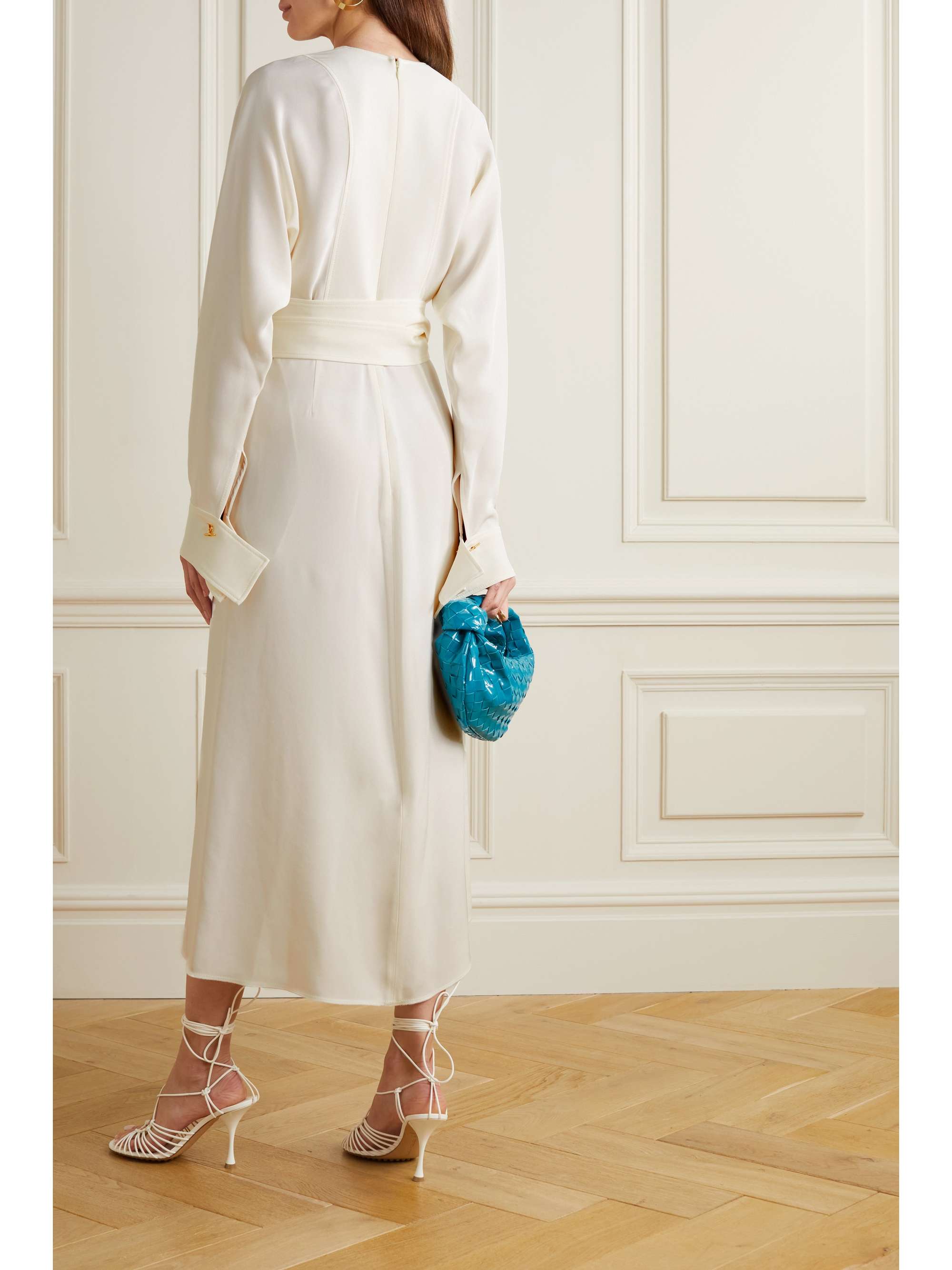 VICTORIA BECKHAM Cady wrap dress