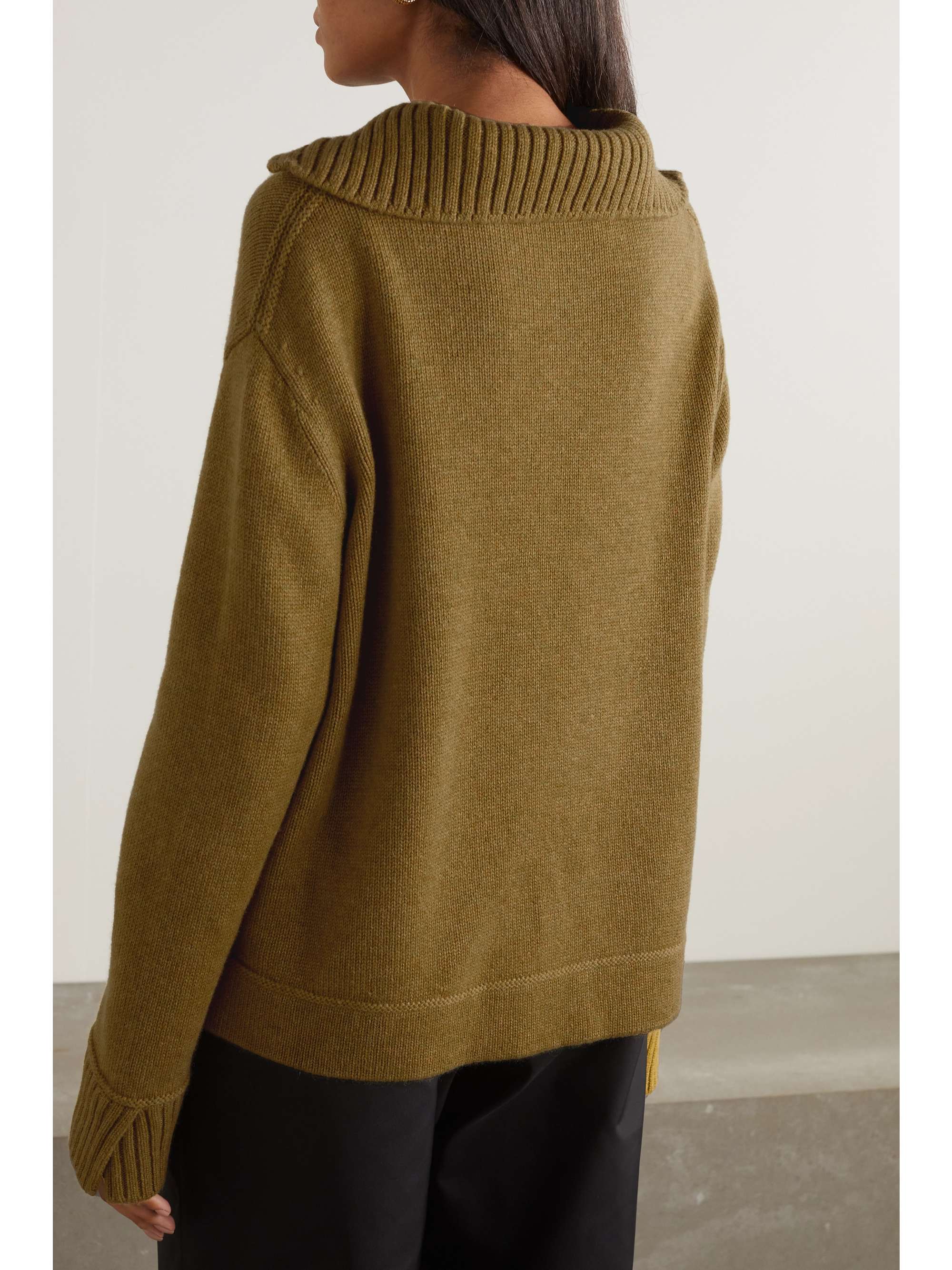 LORO PIANA Mélange cashmere sweater