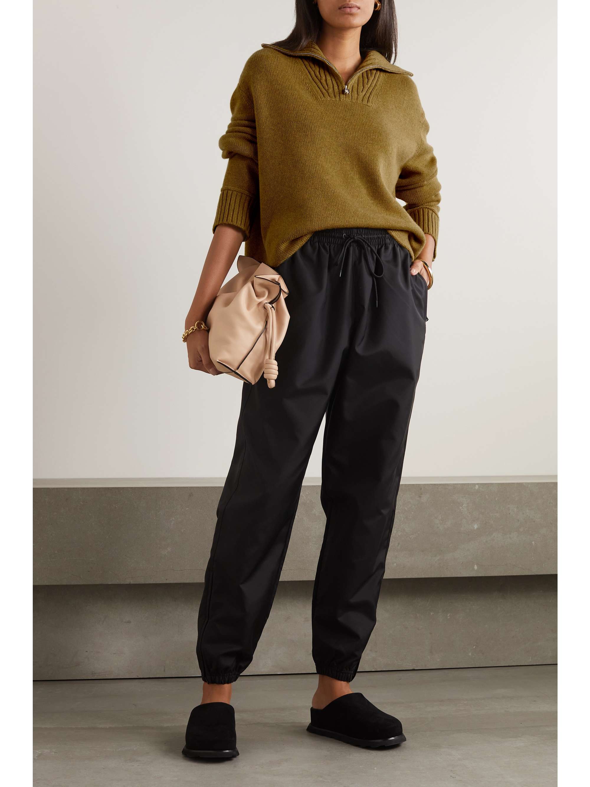 LORO PIANA Mélange cashmere sweater